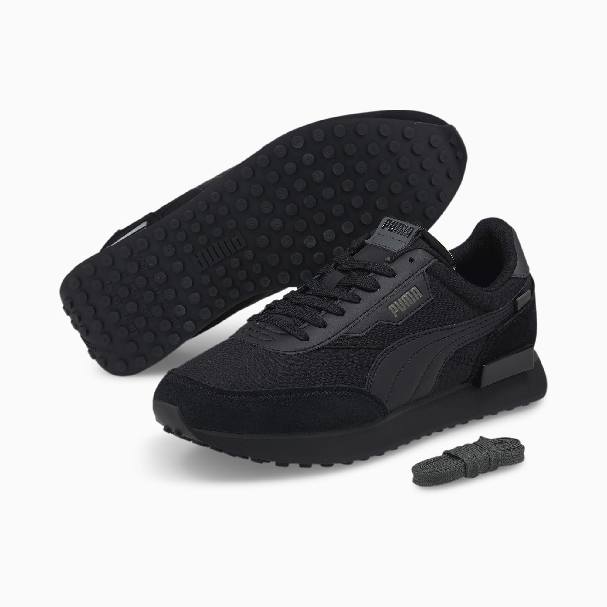 PUMA Chaussure Sneakers Rider Play On Pour Homme, Noir