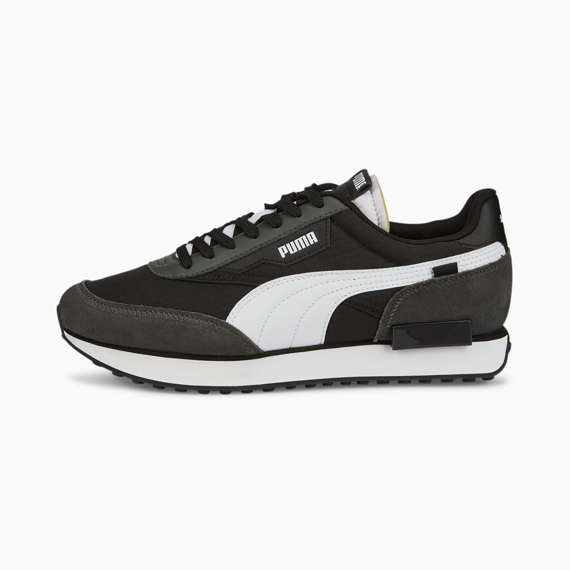 Women's PUMA Future Rider Play On Sneakers, Black/Dark Shadow, Size 35,5, Shoes