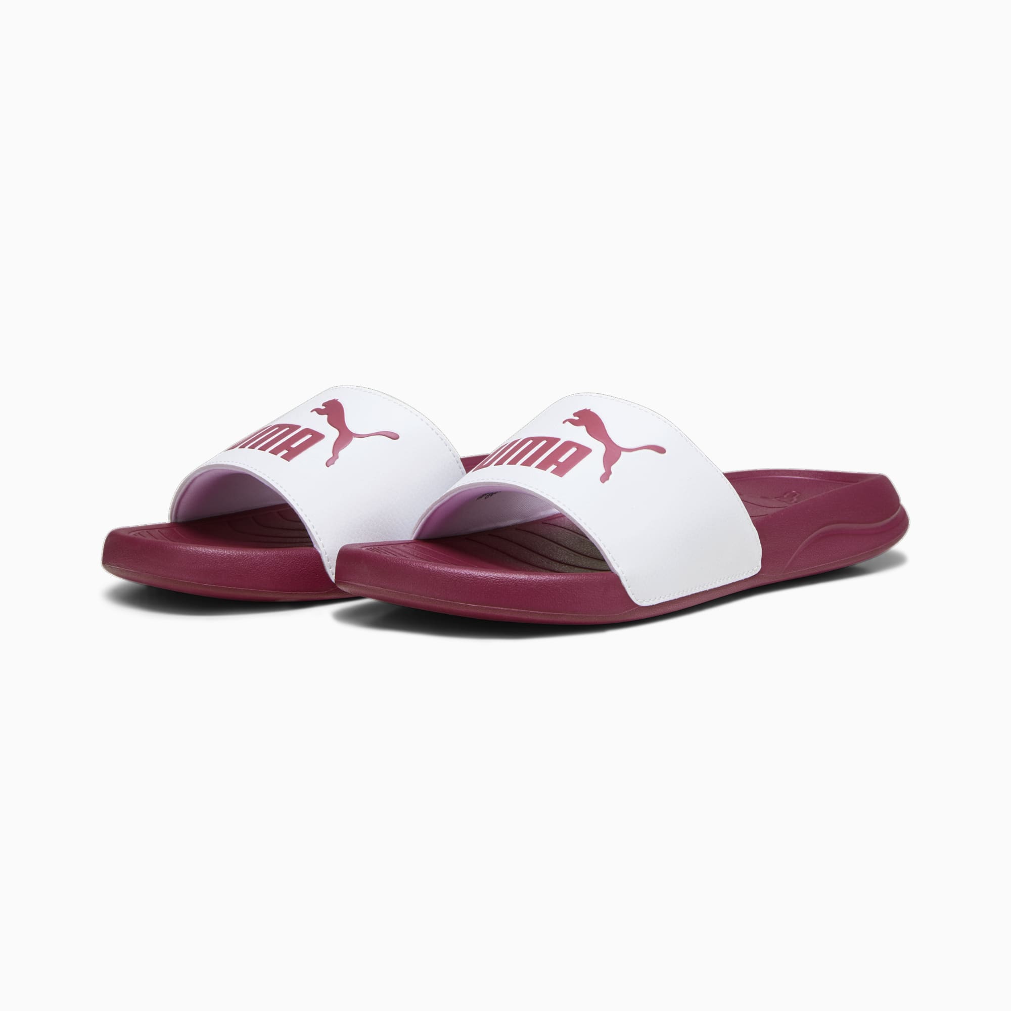 PUMA Popcat 20 Sandalen, Weiß/Rosa, Größe: 38, Schuhe