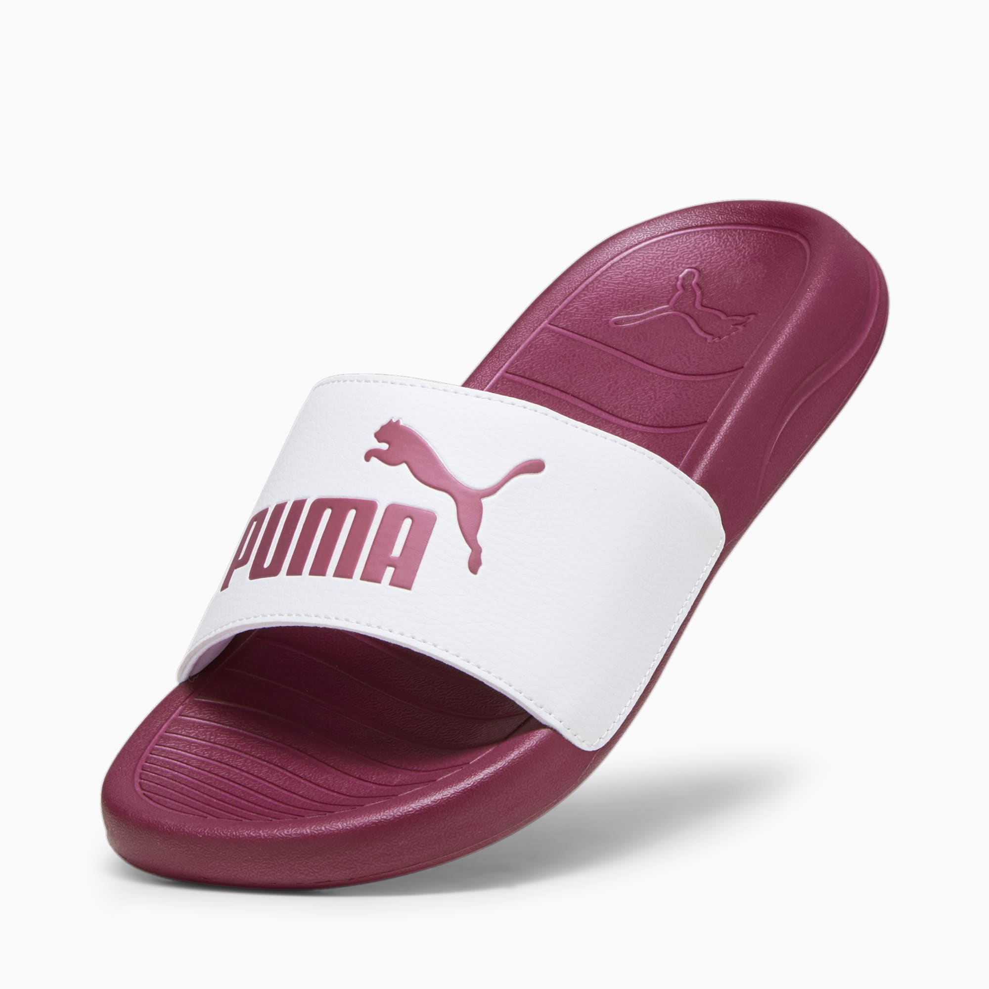 Women's PUMA Popcat 20 Sandals, White/Pinktastic, Size 35,5, Shoes