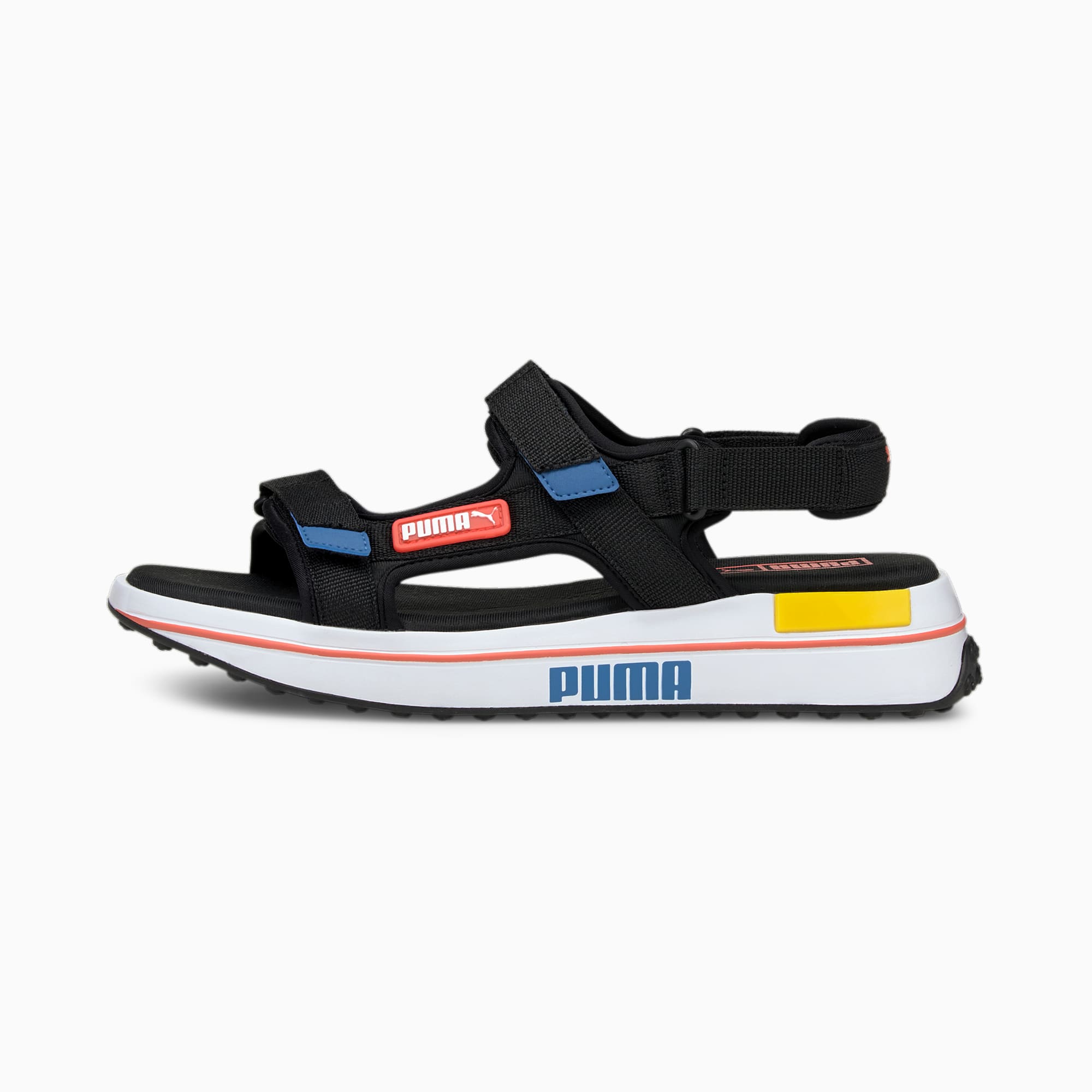 PUMA Future Rider sandalen, Noir/Rouge, Taille 46
