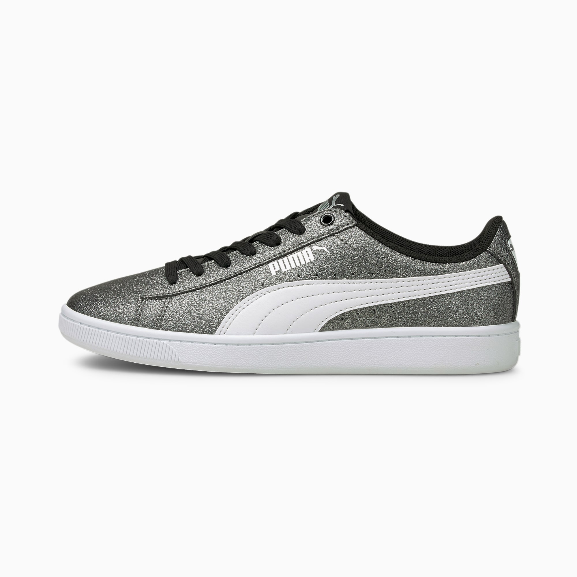 Vikky v2 Glitz 2 sneakers, Zwart/Wit/Zilver, Maat 36 | PUMA