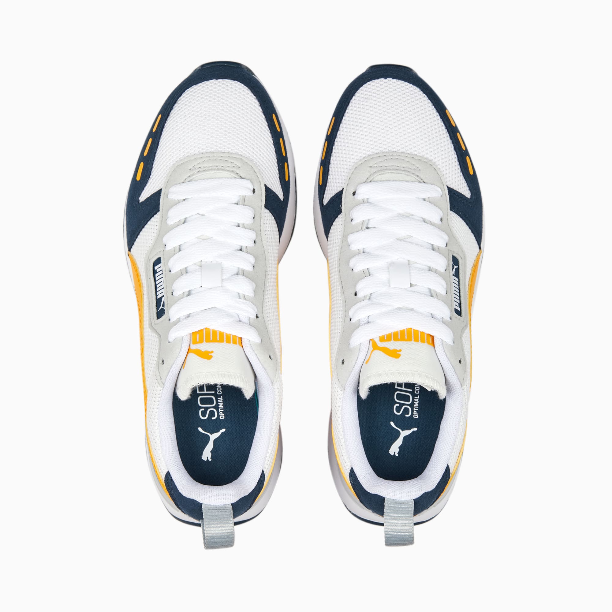 Puma R78 JR Sneakers wit Textiel - Maat 39