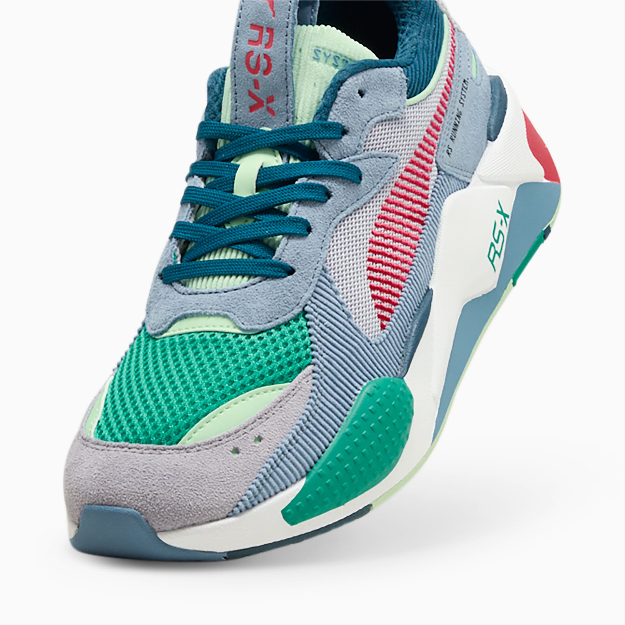 PUMA RS-X Market sneakers, Blauw/Groen/Grijs