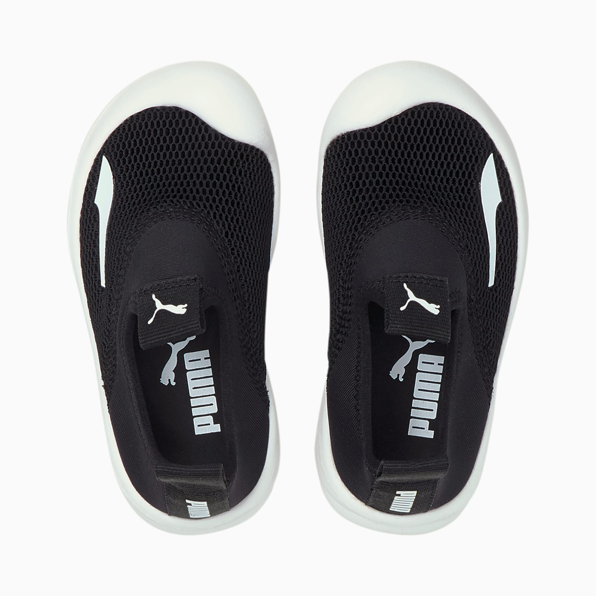 PUMA Zapatillas Para Bebé Aquacat Shield, Blanco/Negro