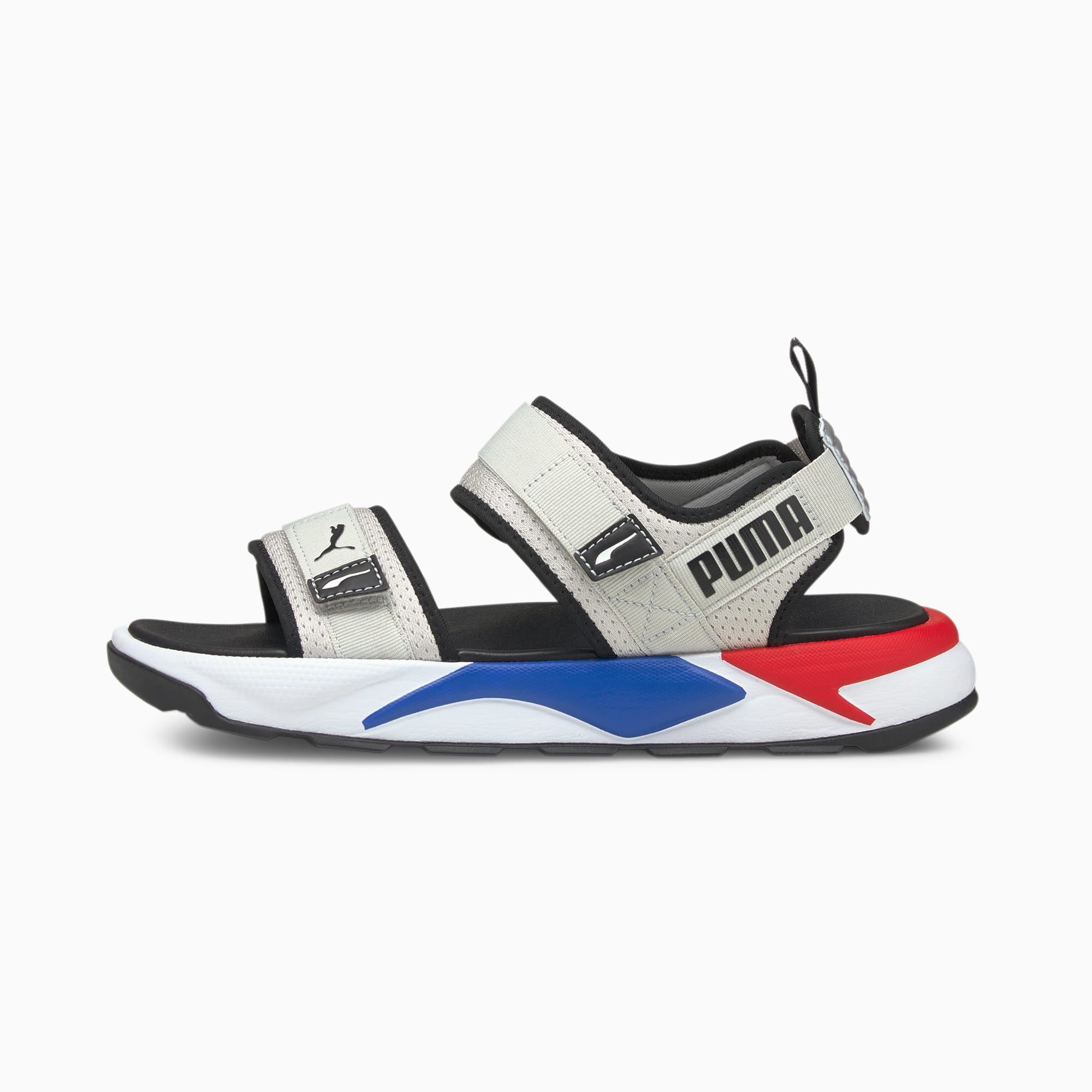 PUMA Sandales RS pour Homme, Gris/Blanc, Taille 48.5, Chaussures