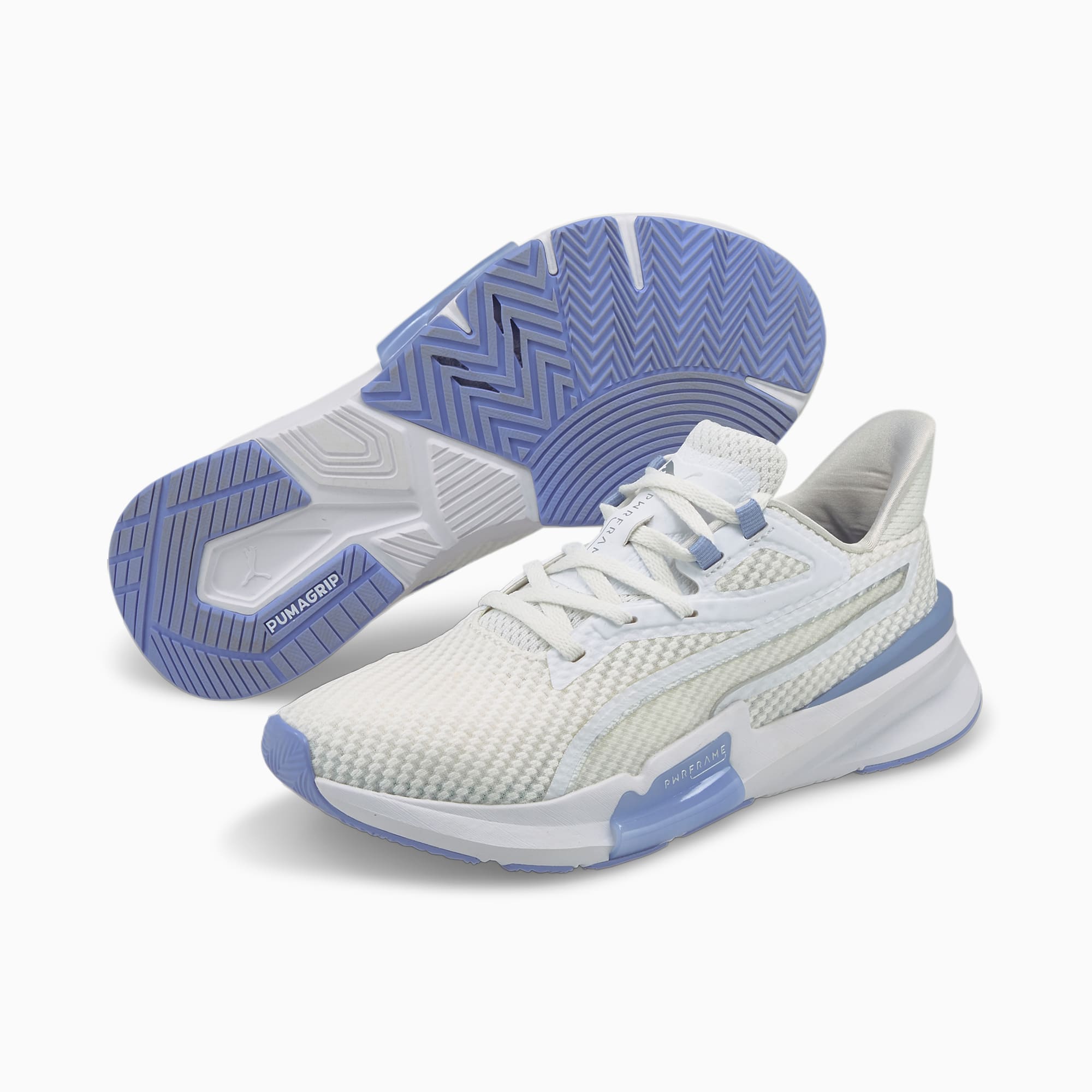 PUMA Pwrframe Tr Training Shoes Women, White/Easter Egg, Size 35,5, Shoes