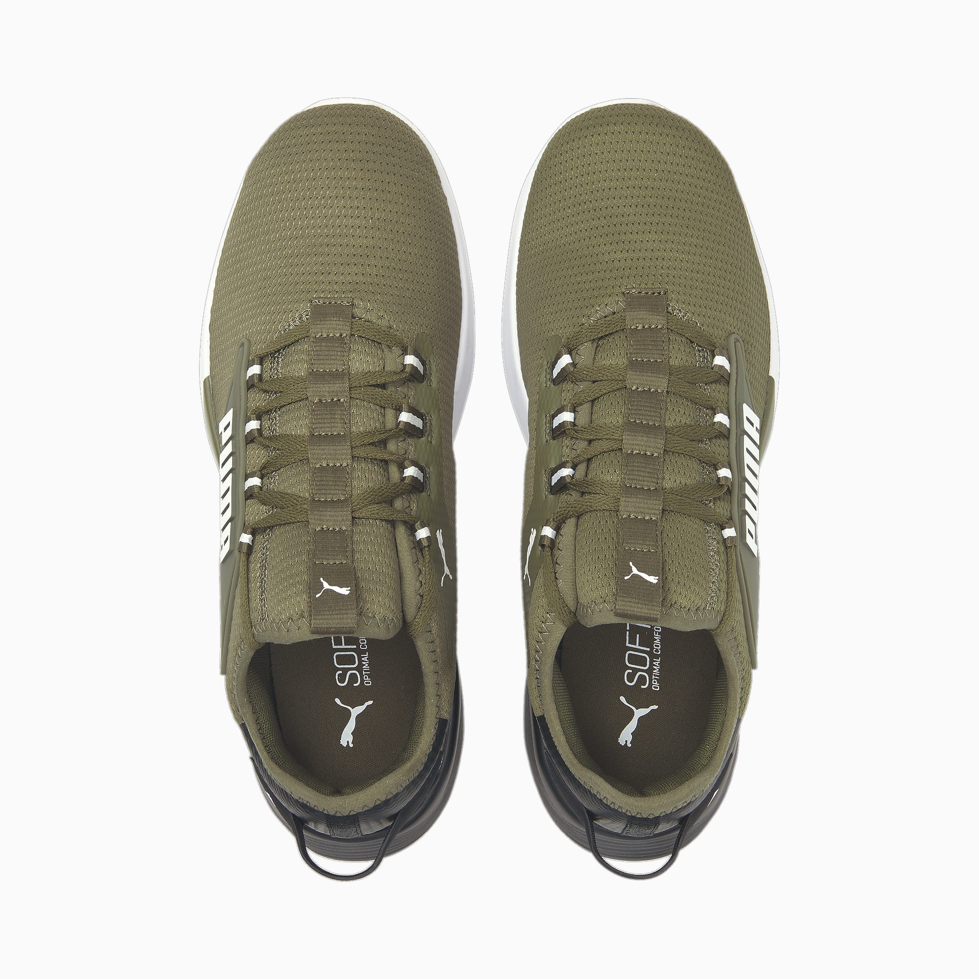 PUMA Chaussures De Running Retaliate 2, Vert/Noir