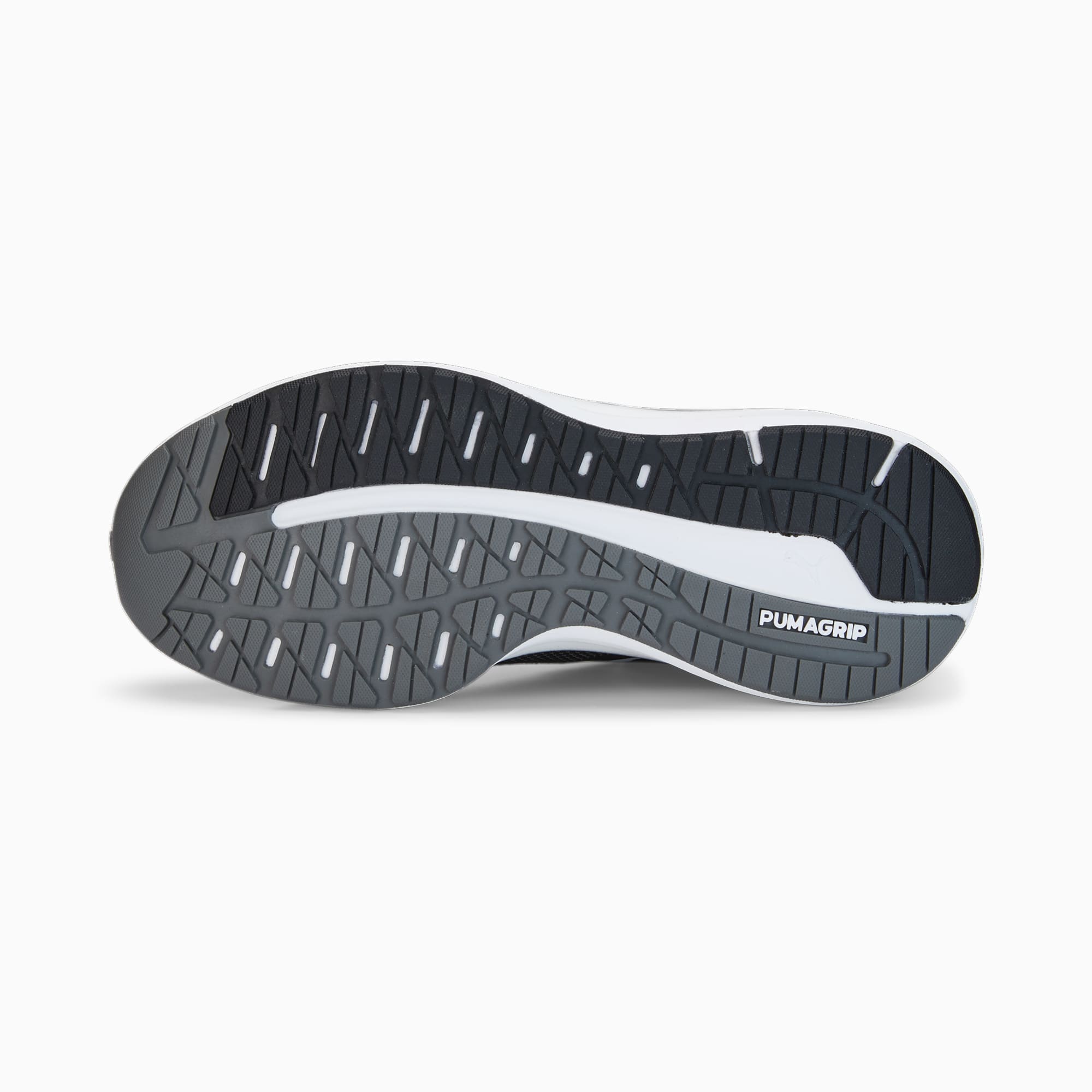PUMA Zapatillas De Running Para Mujer Magnify Nitro Knit, Blanco/Negro/Gris