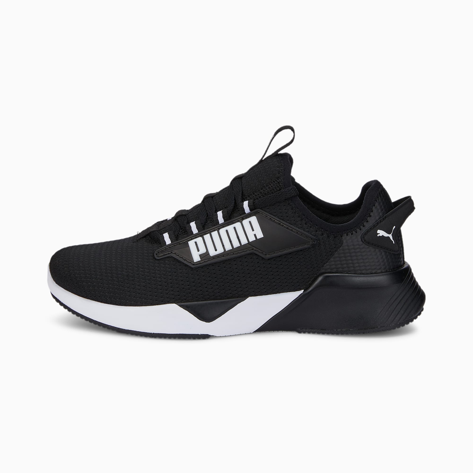 PUMA Retaliate 2 Sneakers Jugend Schuhe, Schwarz/Weiß, Größe: 35.5, Schuhe