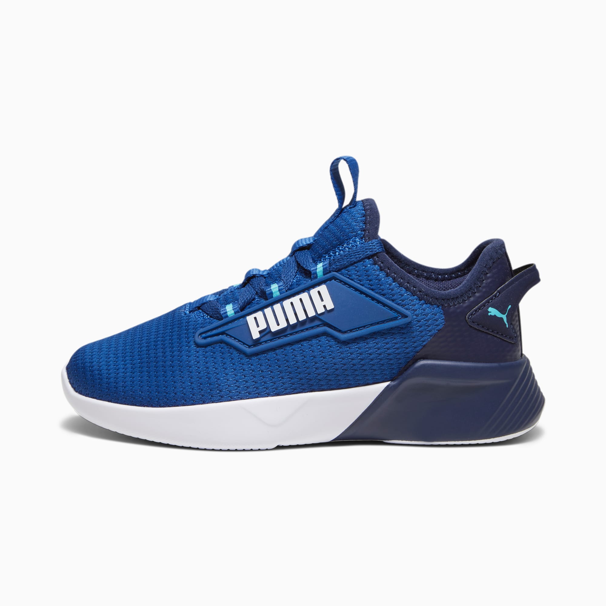 PUMA Retaliate 2 Sneakers für Kinder Schuhe, Blau/Weiß, Größe: 27.5, Schuhe