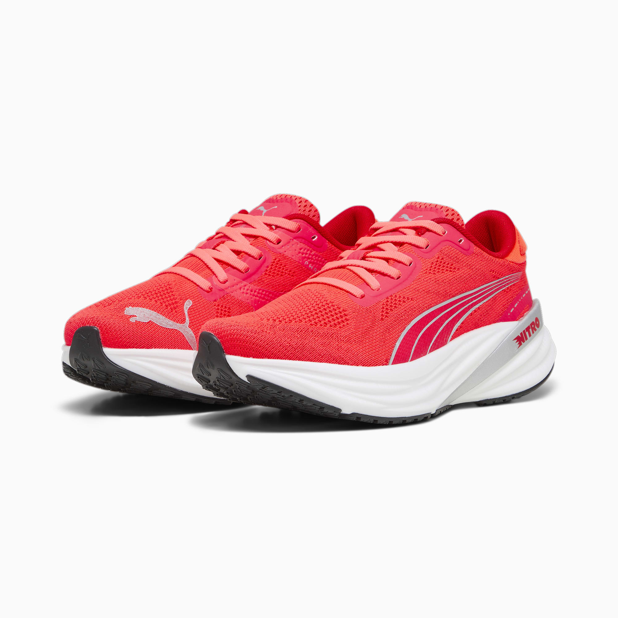 PUMA Chaussures De Running Magnify NITRO™ Femme, Rose/Rouge