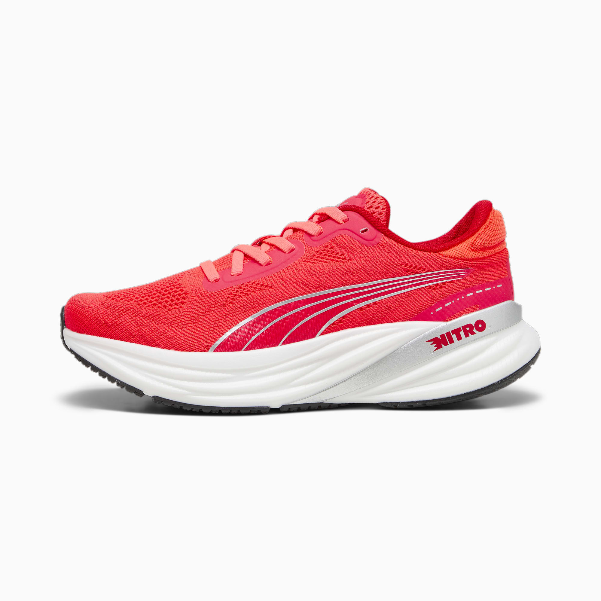 PUMA Magnify Nitro™ 2 Women's Running Shoes, Fire Orchid/For All Time Red, Size 35,5, Shoes