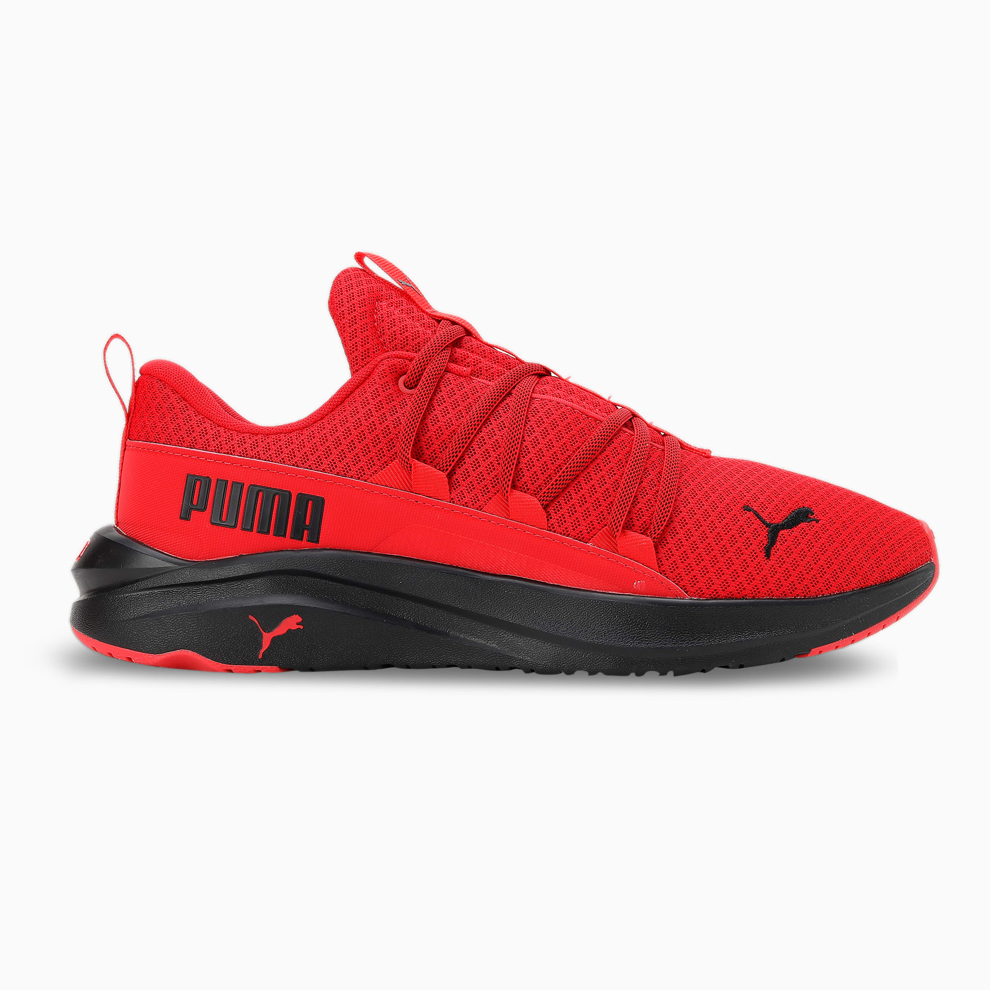 PUMA Softride One4All Running Shoes Men Sneakers, High Risk Red/Black, Size 39, Shoes
