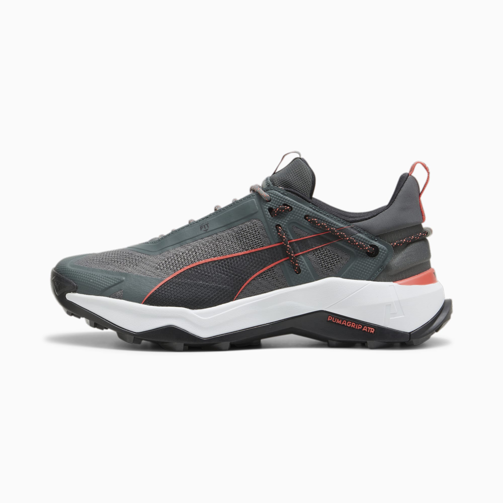 puma chaussures de randonnée nitro™ homme, rouge/noir/gris