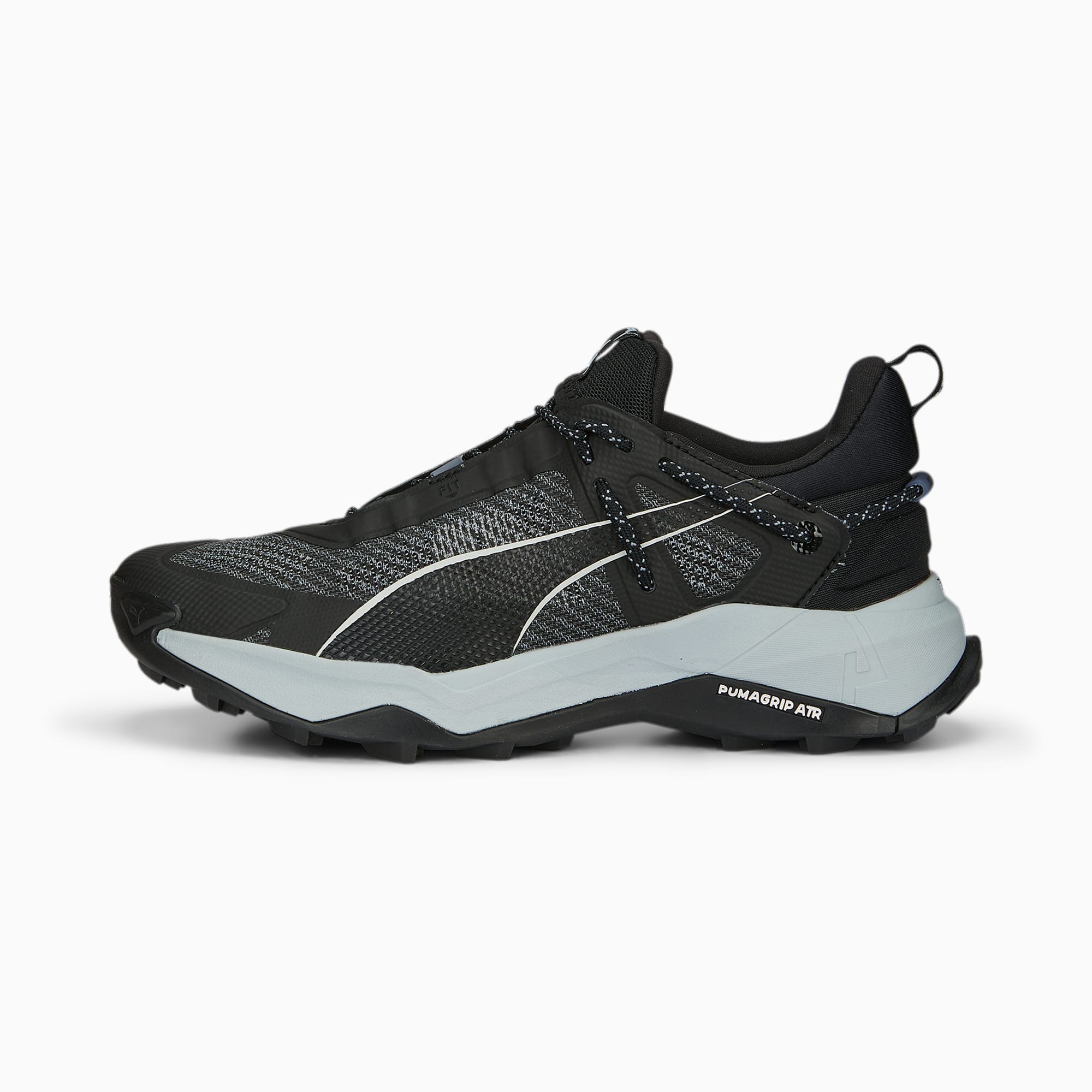 PUMA Explore Nitro™ Women's Hiking Shoes, Black/Platinum Grey