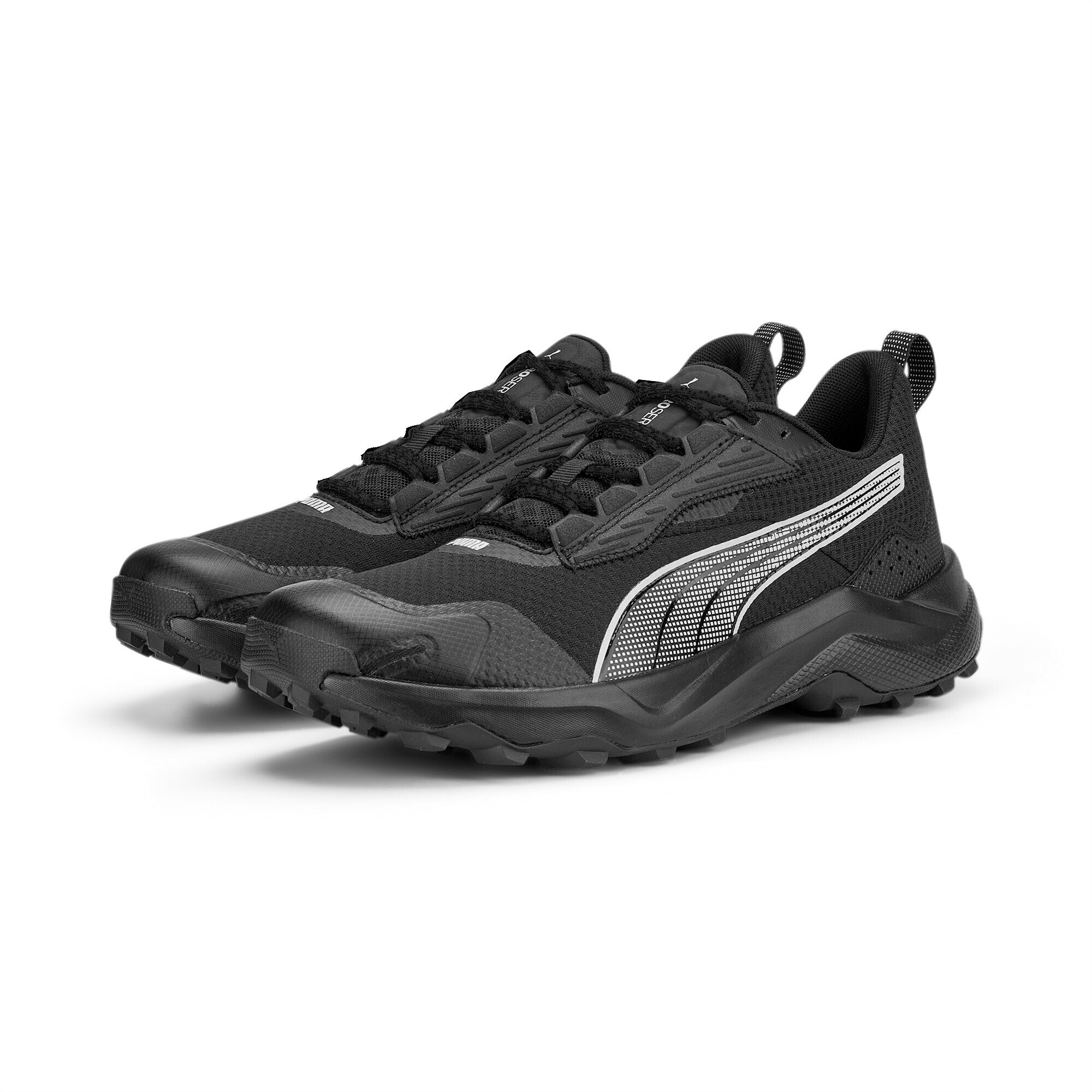 PUMA Chaussures De Running Obstruct Profoam, Noir/Gris