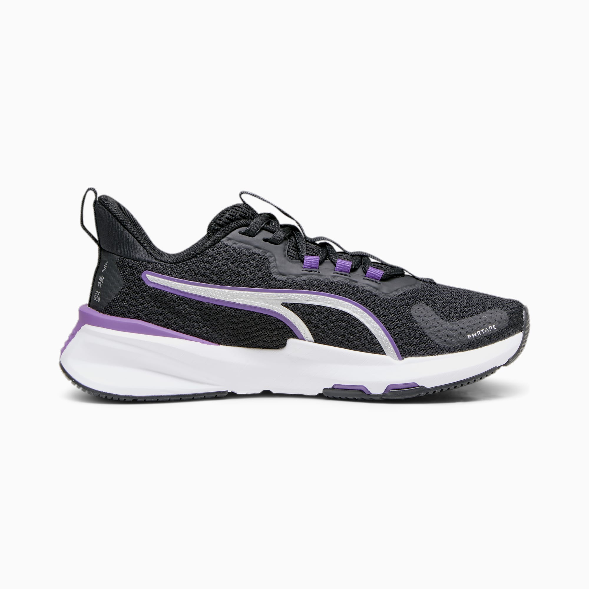 PUMA Pwrframe Tr 2 Women's Training Shoes, Black/Purple Pop/Silver, Size 35,5, Shoes