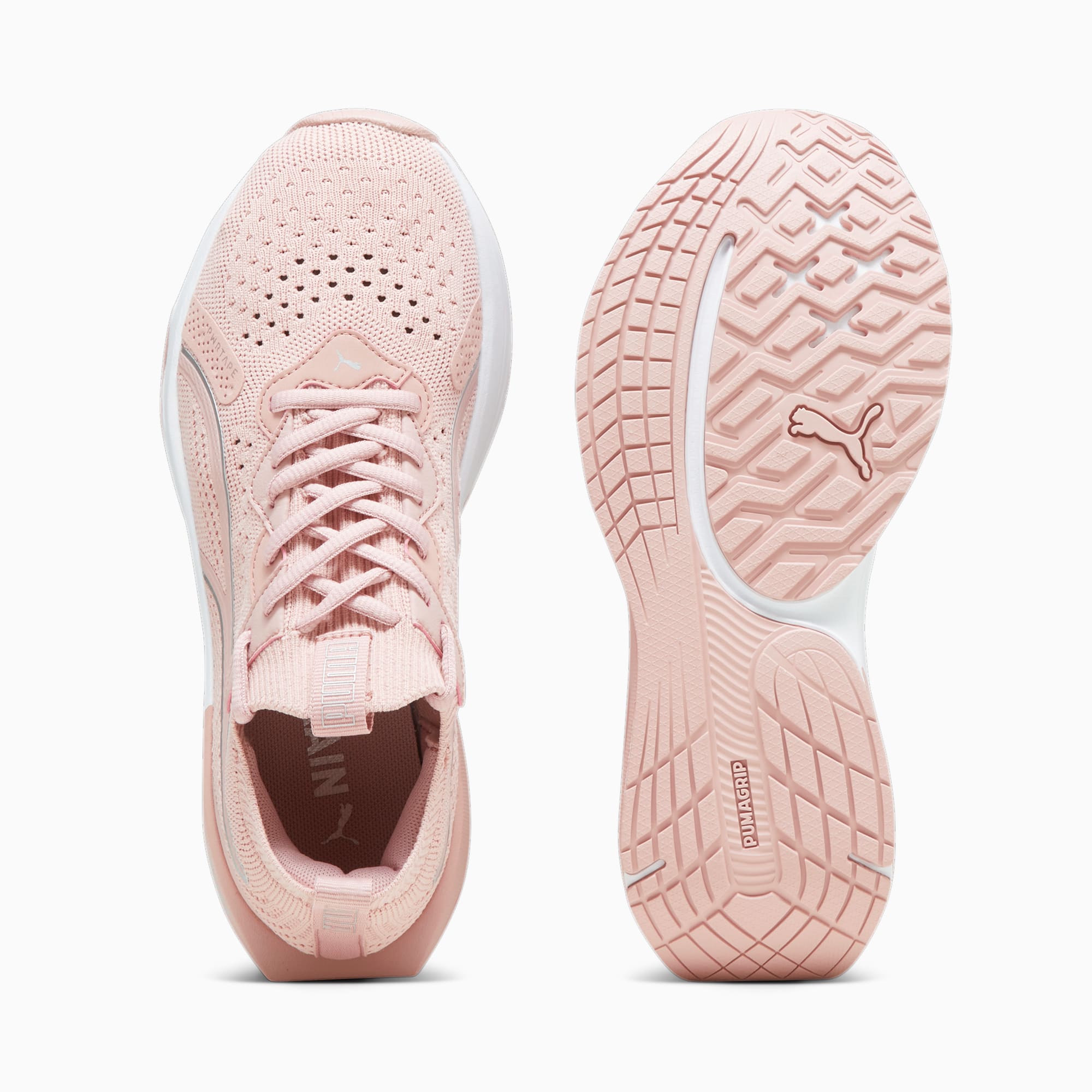 PUMA Pwr Xx Nitro Luxe Training Shoes Women, Future Pink/White/Silver, Size 35,5, Shoes