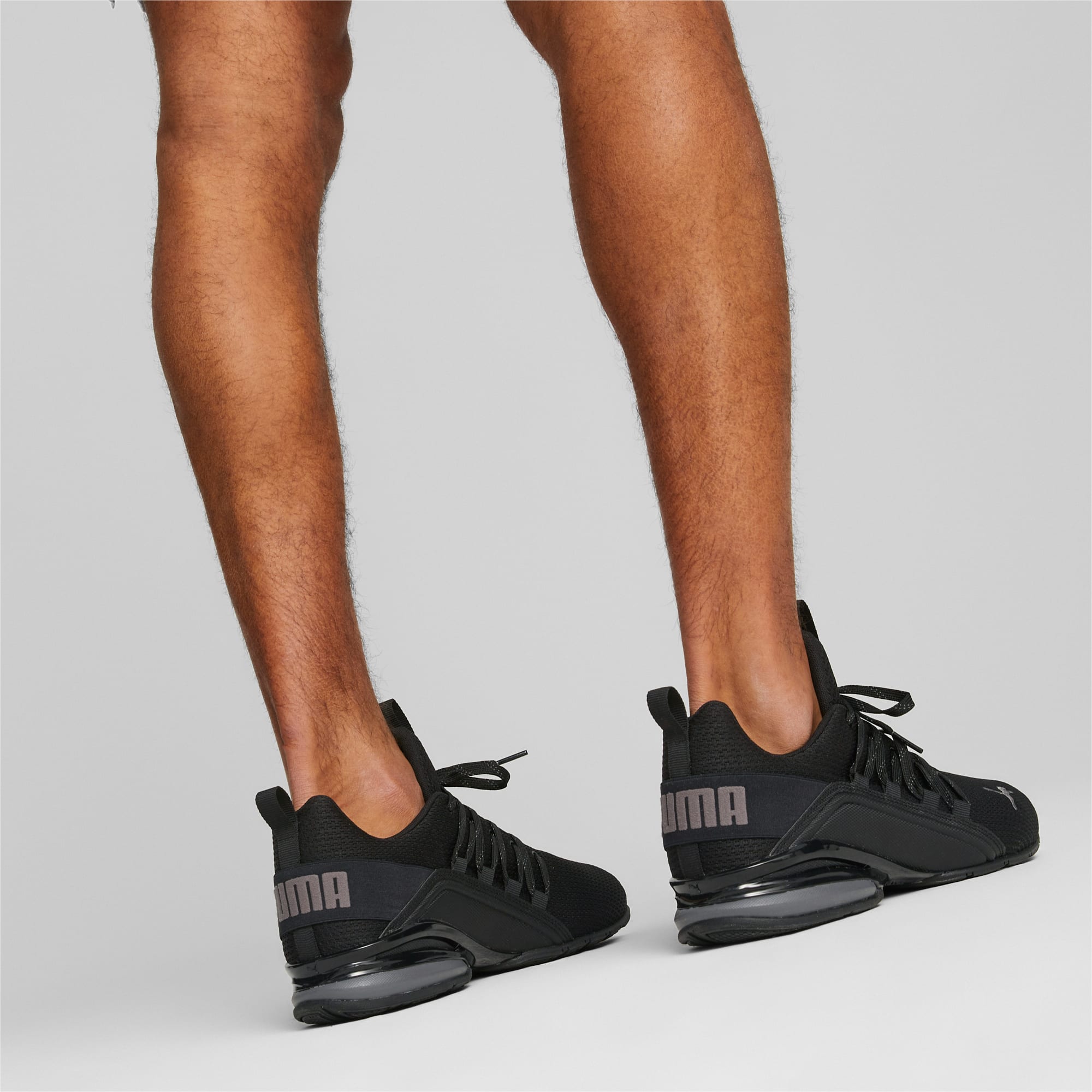 PUMA Axelion Refresh Running Shoes Men, Black/Cool Dark Grey, Size 39, Shoes