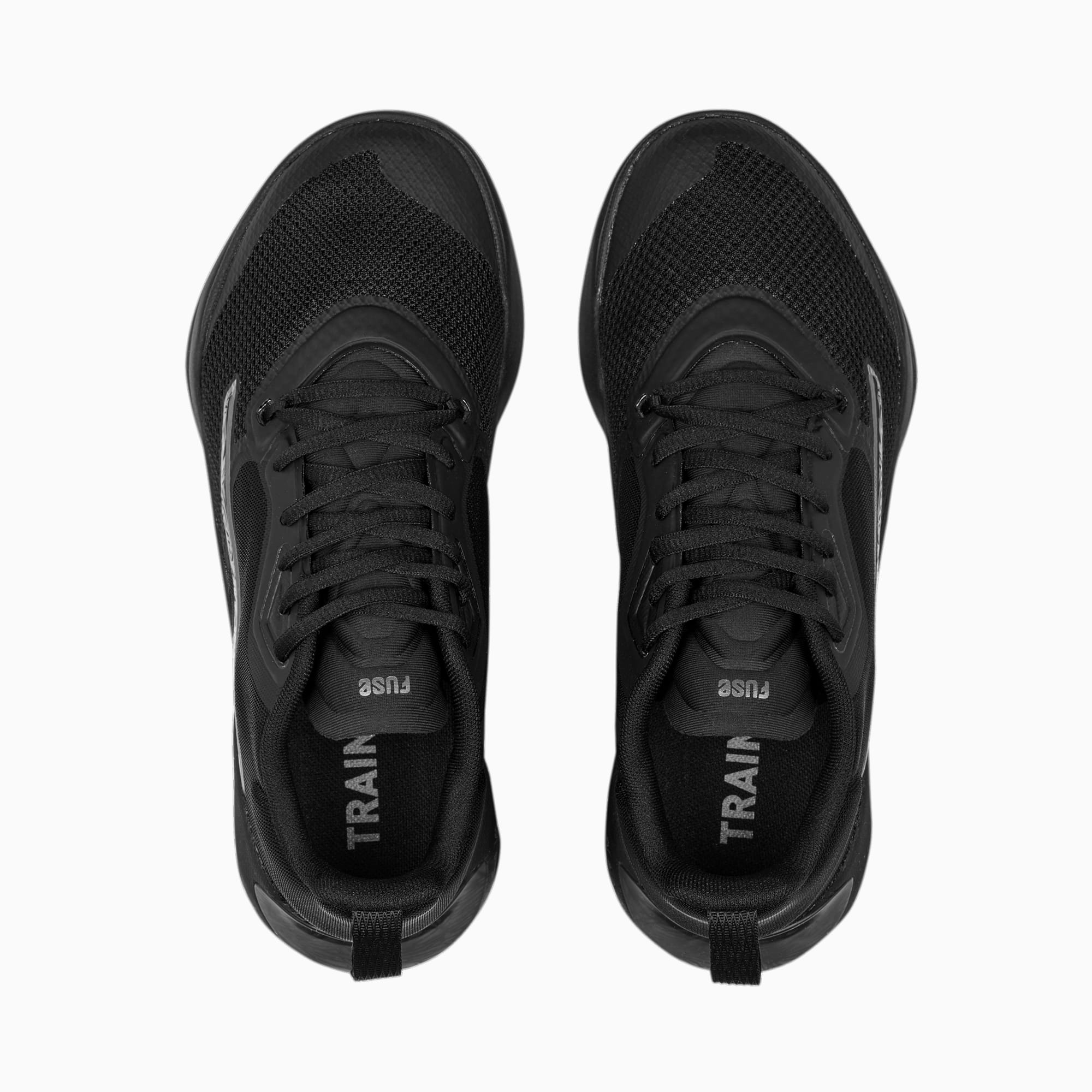 PUMA Fuse 2.0 Nova Shine Women's Training Shoes, Black/Cool Dark Grey, Size 35,5, Shoes
