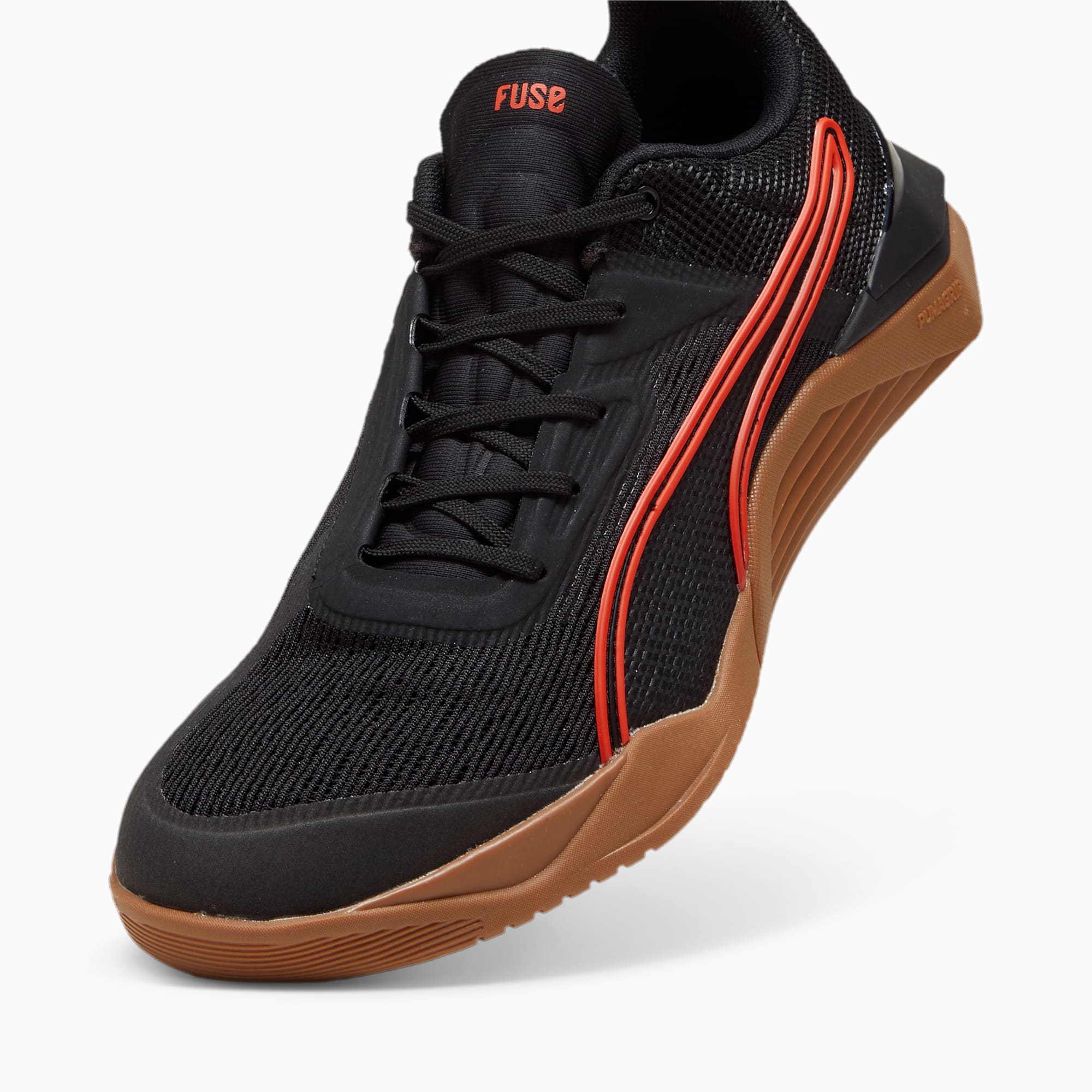 PUMA Fuse 3.0 sportschoenen, Zwart/Grijs/Rood