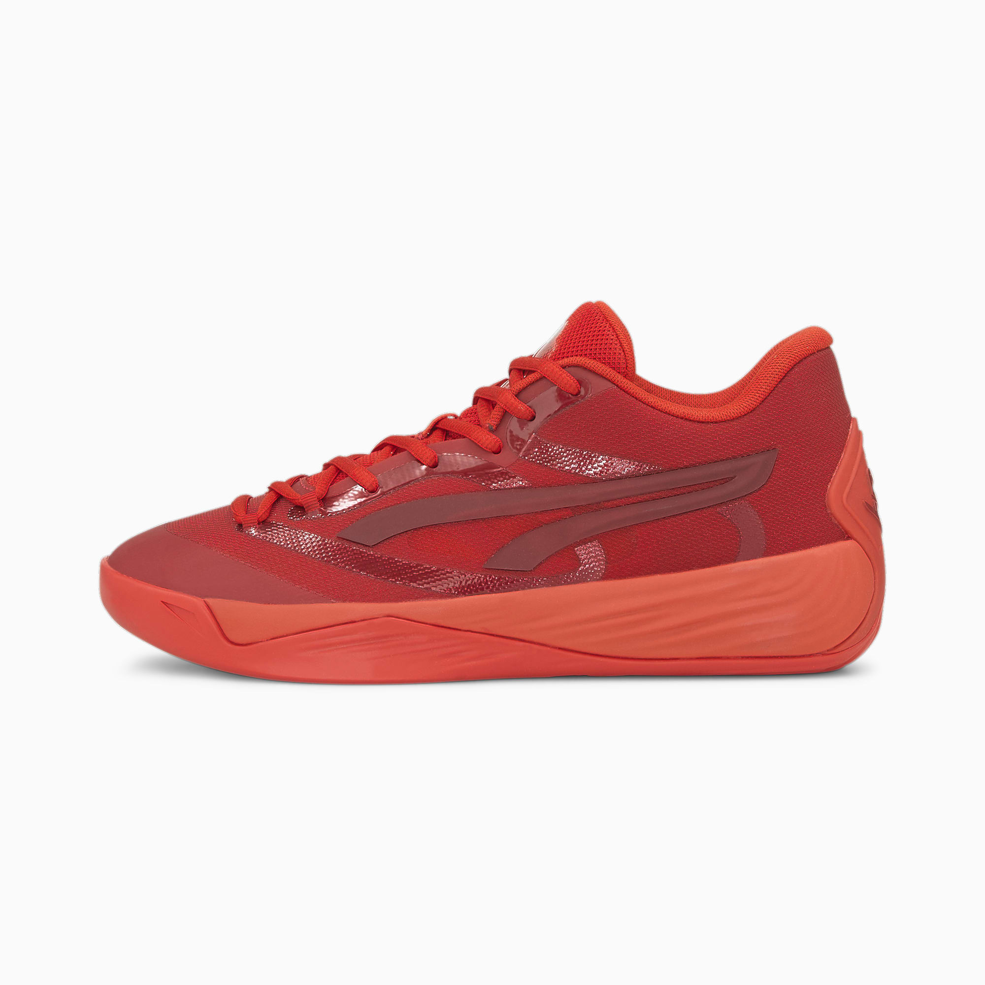 puma chaussures de basketball stewie 2 ruby femme, rouge