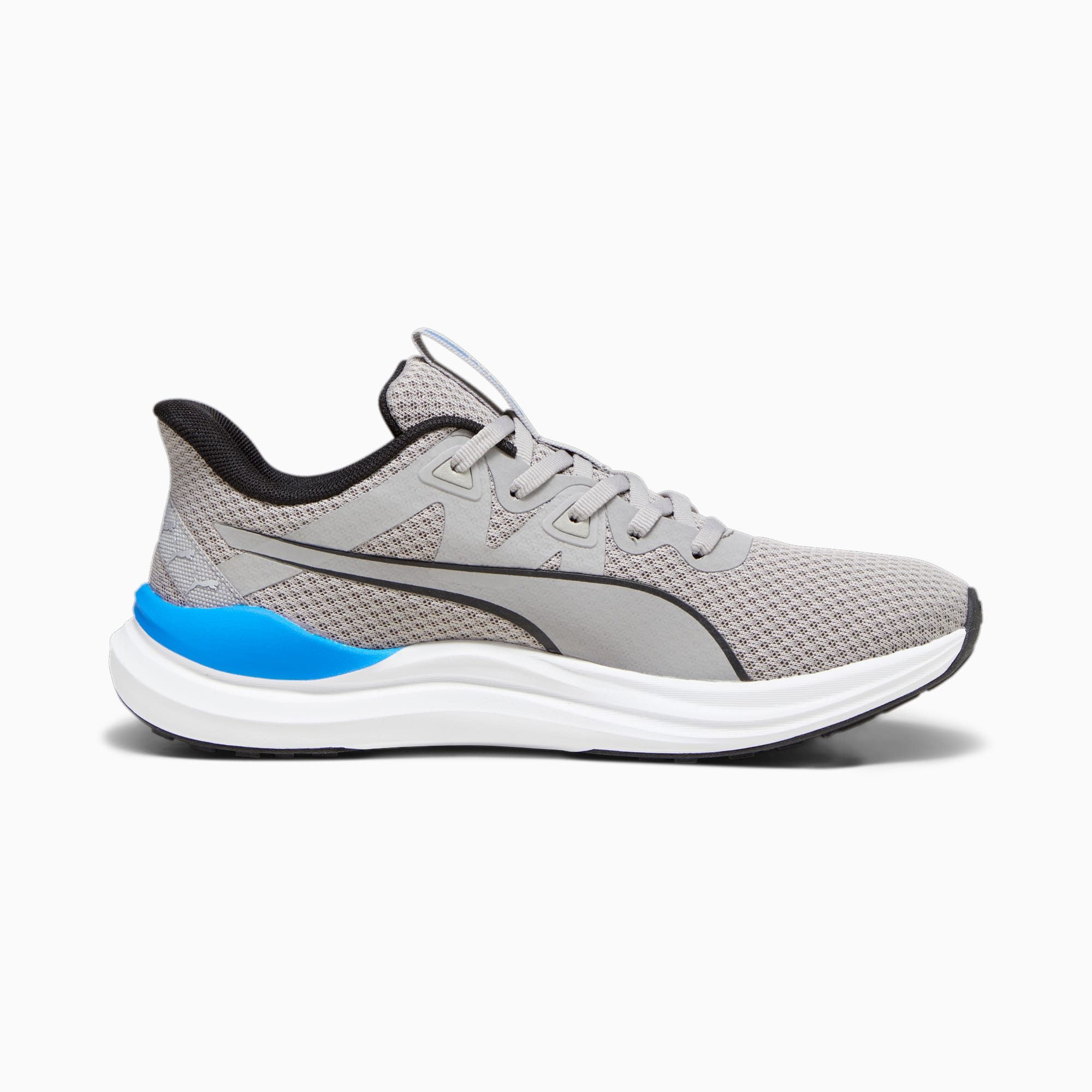 Women's PUMA Reflect Lite Running Shoes, Concrete Grey/Ultra Blue/Fire Orchid, Size 35,5, Shoes