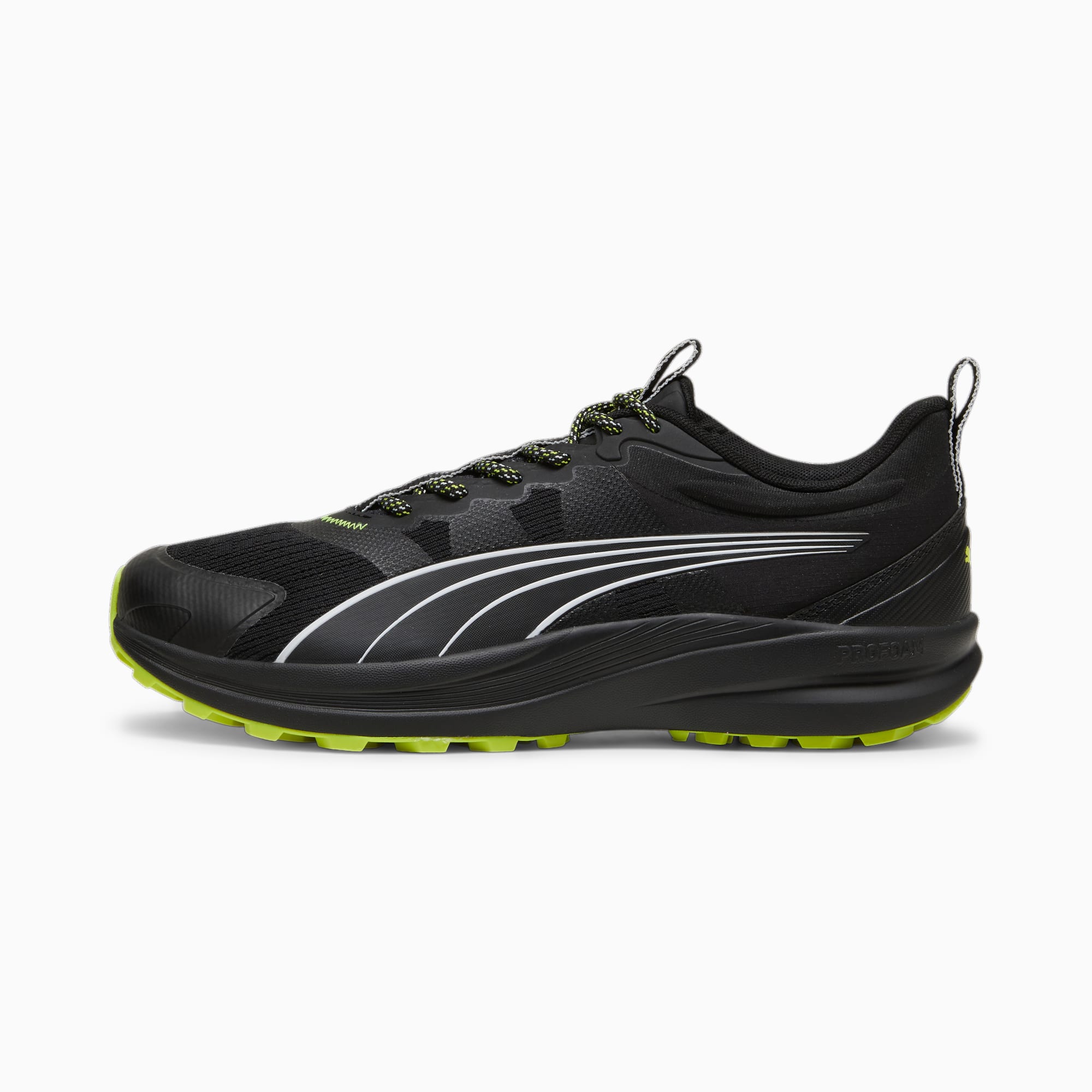 PUMA Chaussures De Running Trail Redeem Pro, Noir/Argent