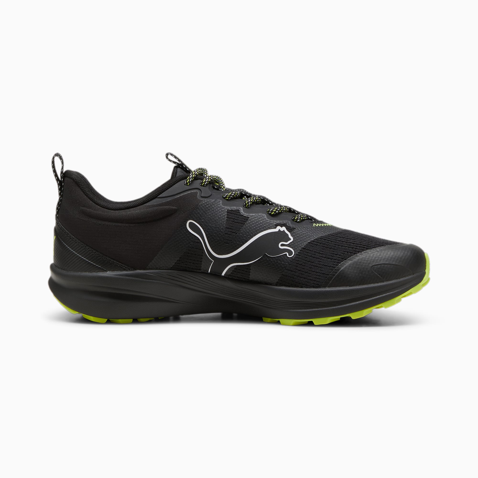 PUMA Chaussures De Running Trail Redeem Pro, Noir/Argent