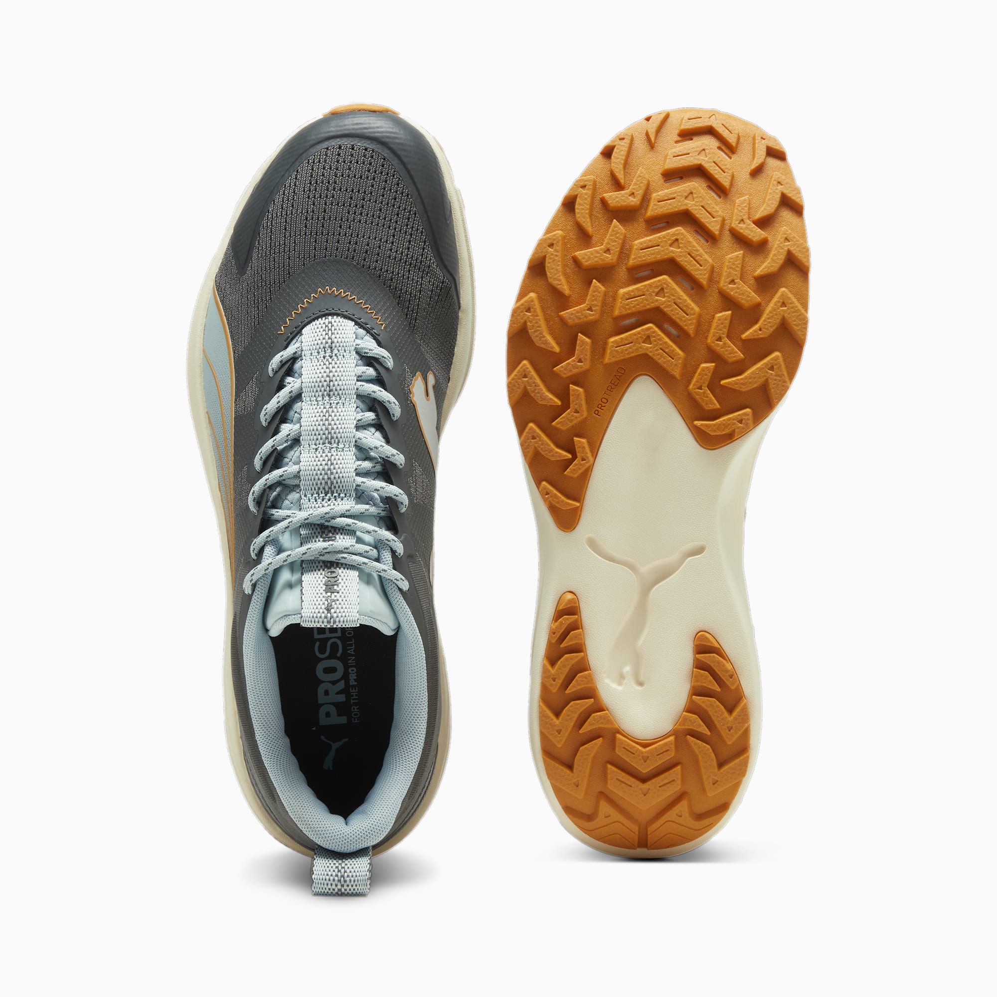 PUMA Chaussures De Running Trail Redeem Pro, Gris