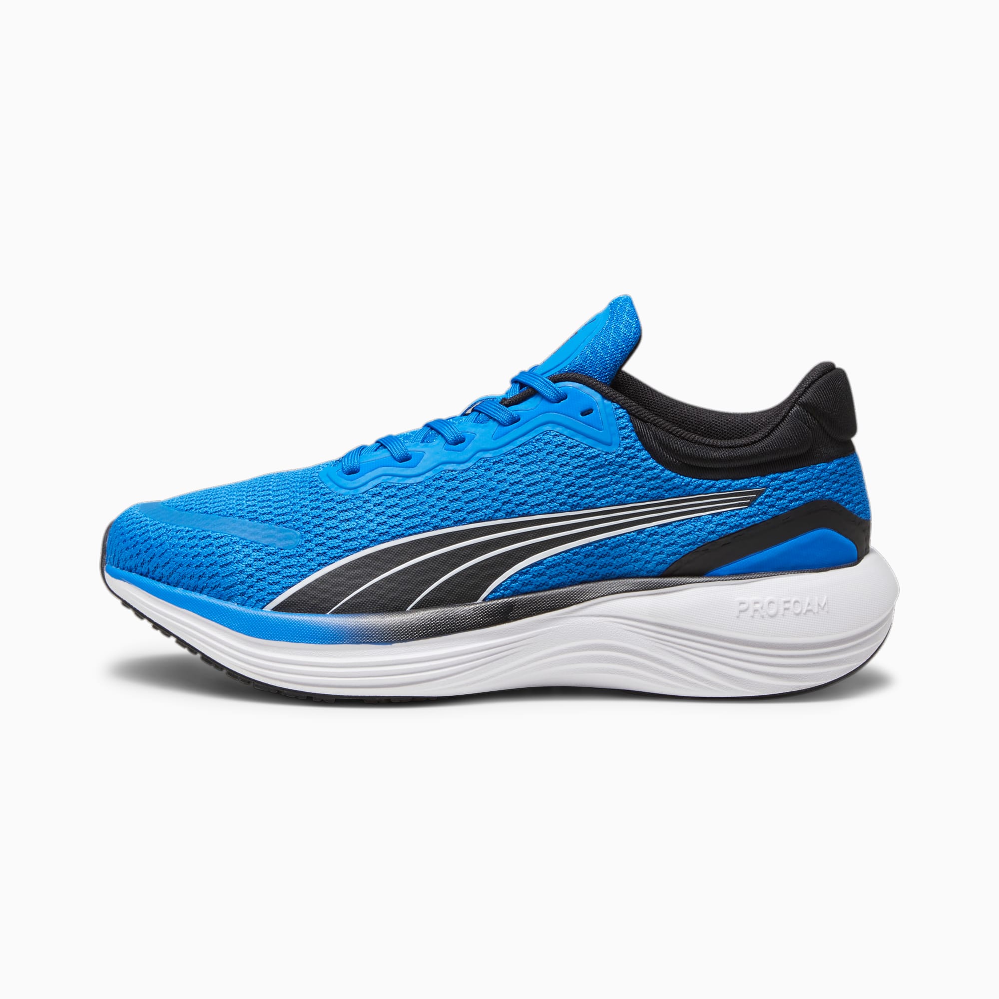Women's PUMA Scend Pro Running Shoes, Ultra Blue/Black/White, Size 35,5, Shoes