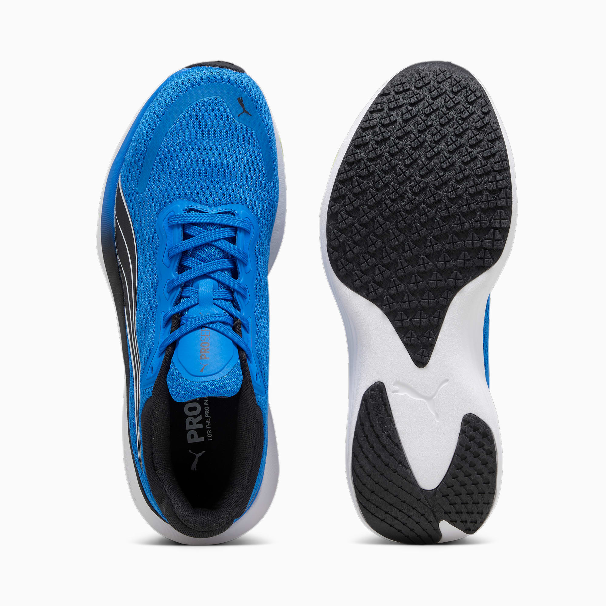 PUMA Chaussures De Running Scend Pro, Bleu/Noir/Blanc