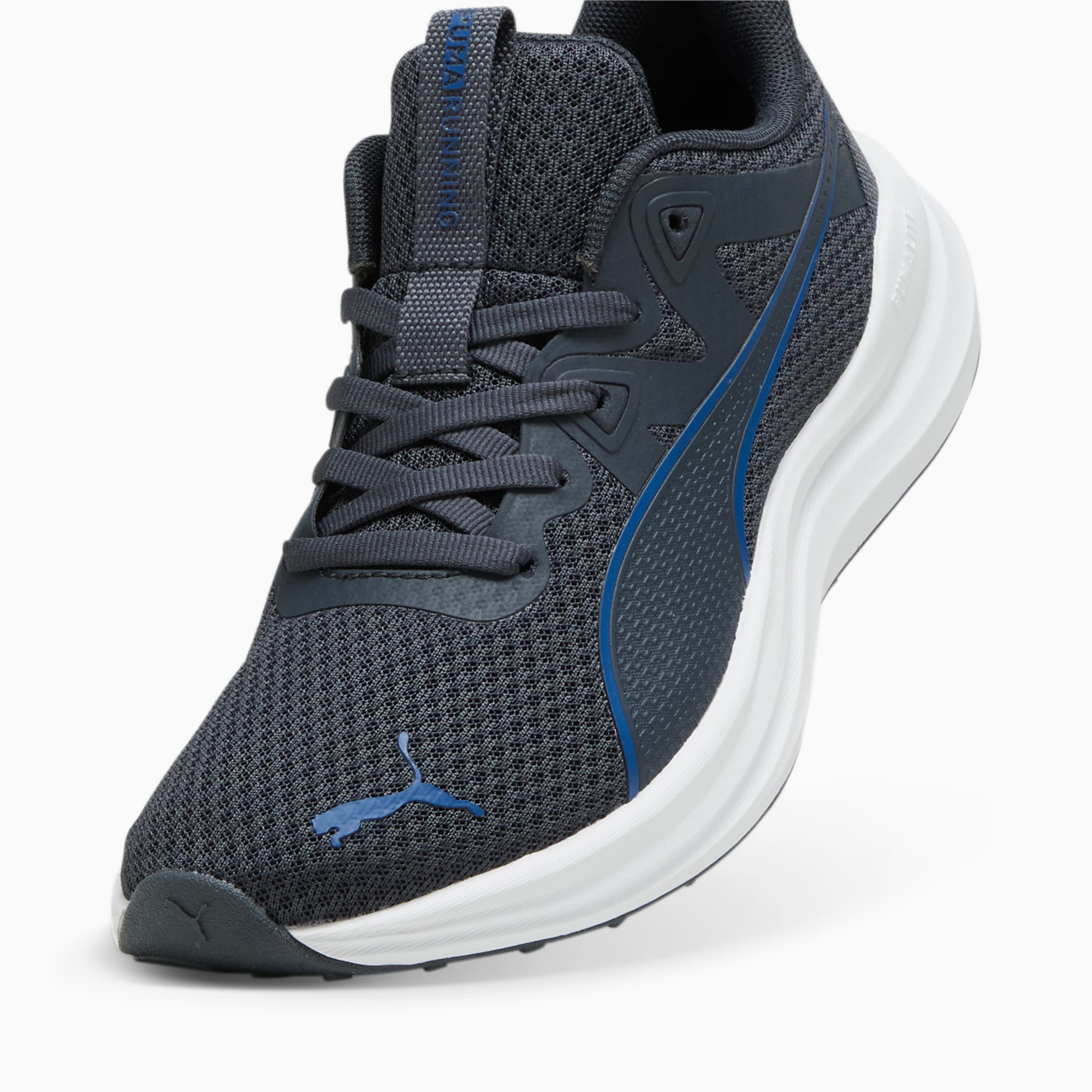 PUMA Reflect Lite Youth Running Shoes, Strongray/Cobalt Glaze/Black, Size 35,5, Shoes