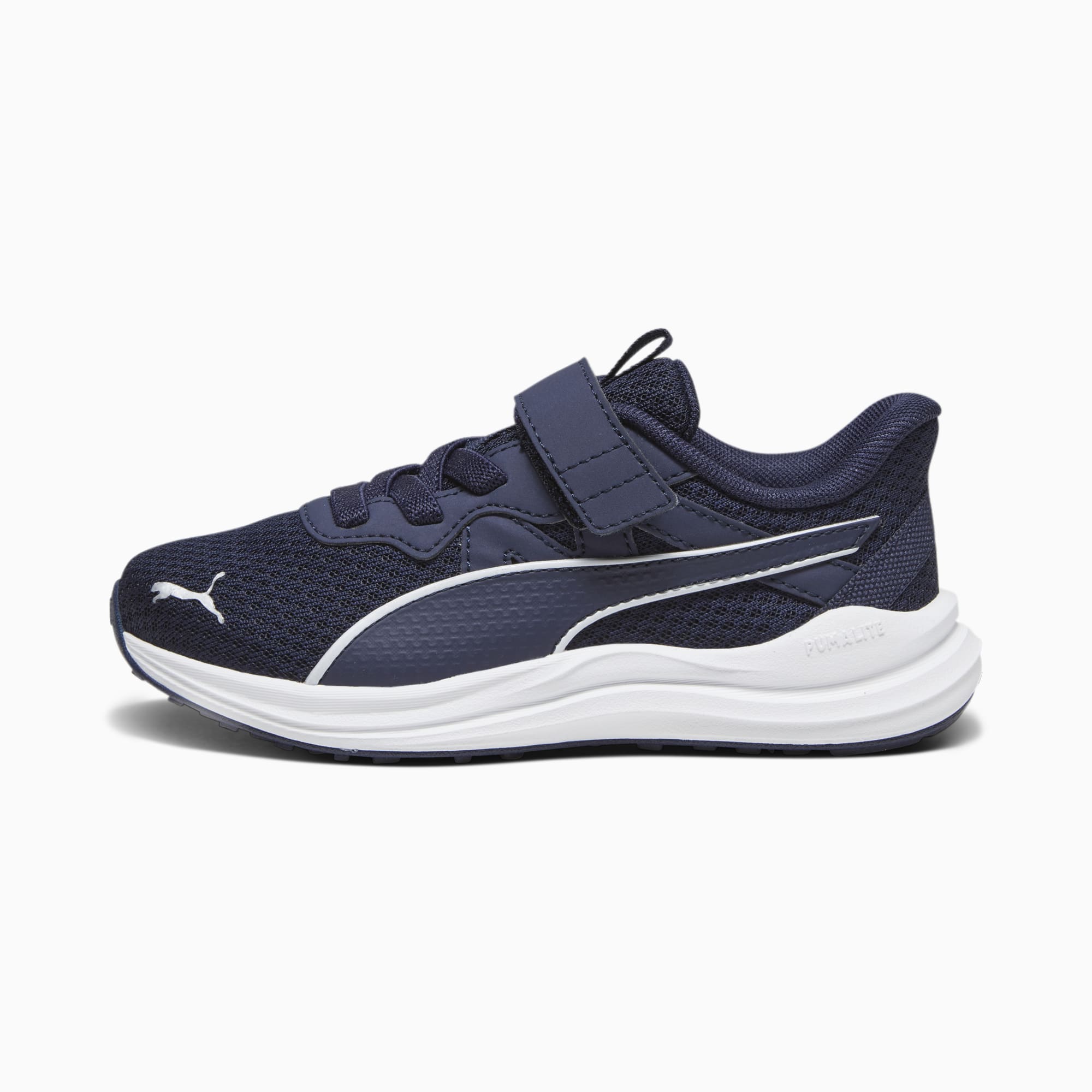 PUMA Reflect Lite Kids' Running Shoes, Dark Blue, Size 27,5, Shoes