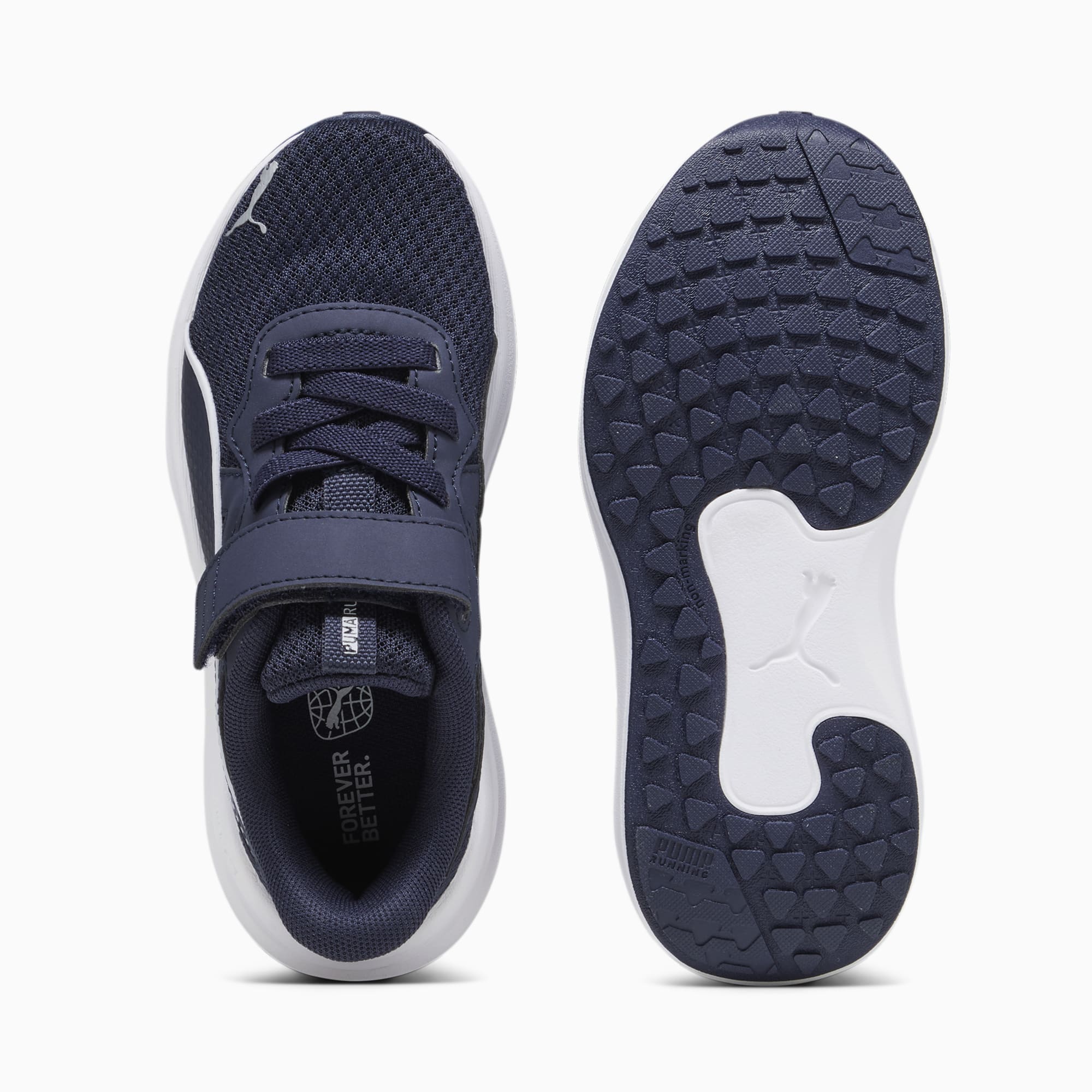 PUMA Reflect Lite Kids' Running Shoes, Dark Blue, Size 27,5, Shoes