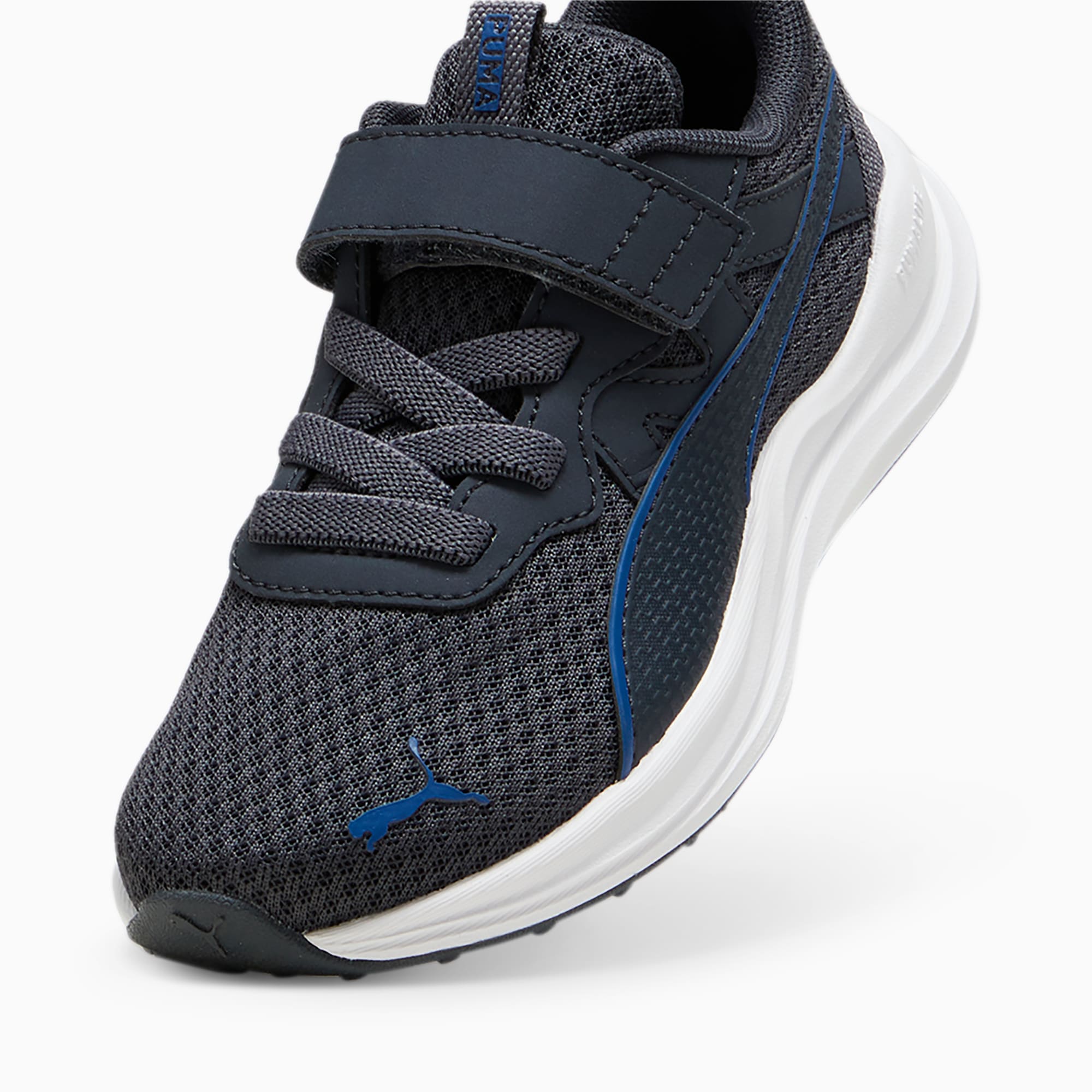 PUMA Reflect Lite Kids' Running Shoes, Strongray/Cobalt Glaze/Black, Size 27,5, Shoes