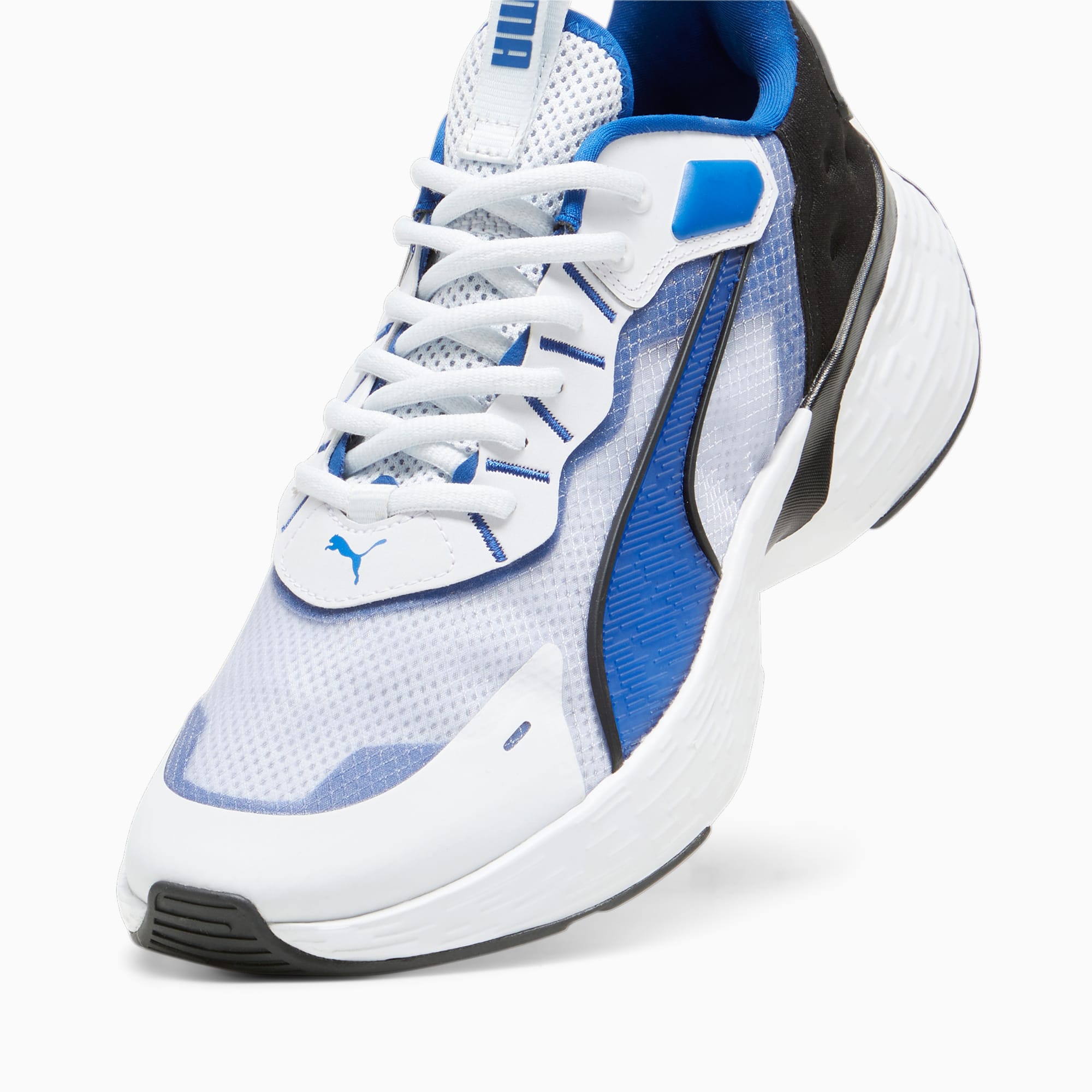 Women's PUMA Softride Sway Running Shoe, Silver Mist/Cobalt Glaze, Size 35,5, Shoes