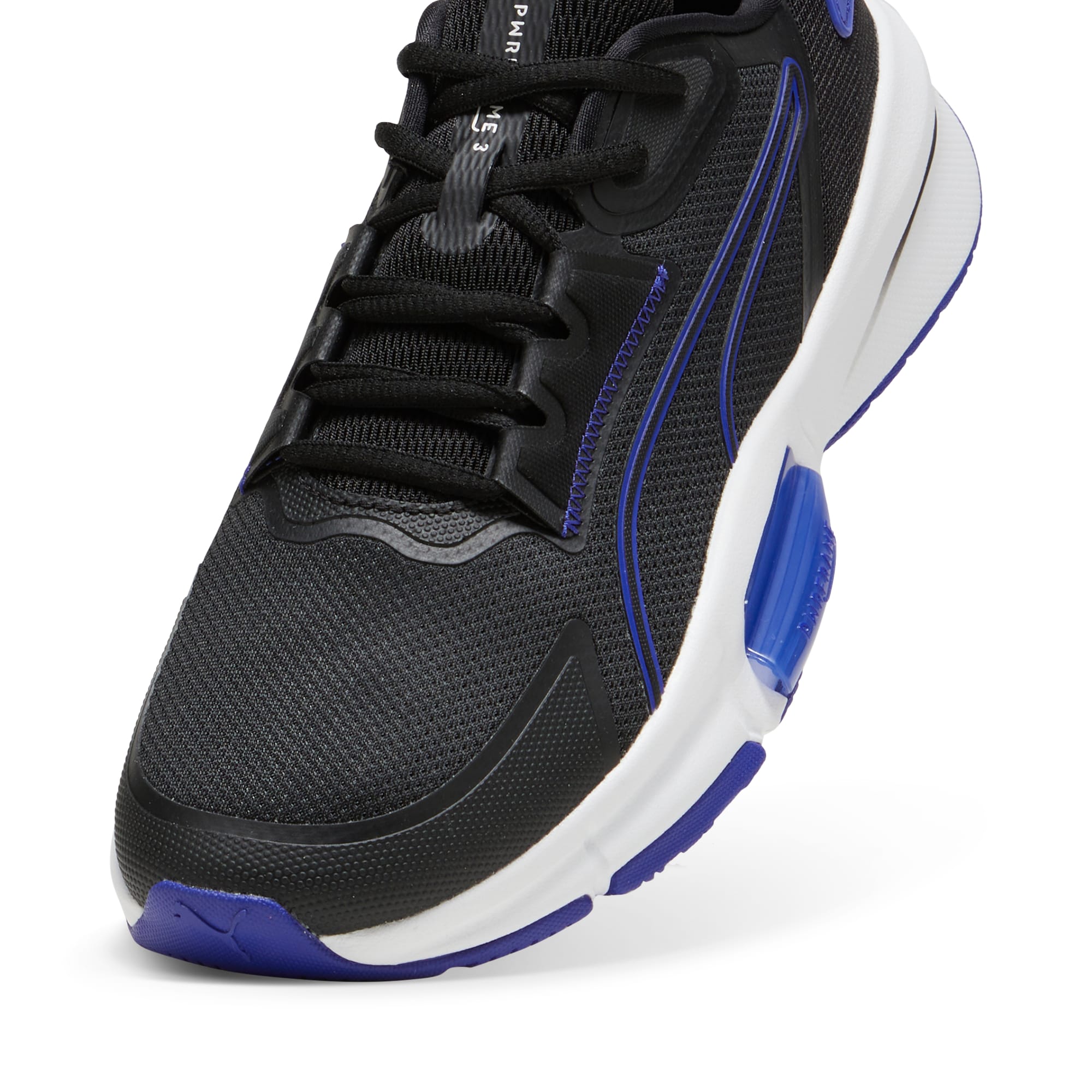 PUMA PWRframe TR 3 trainingsschoenen, Wit/Zwart