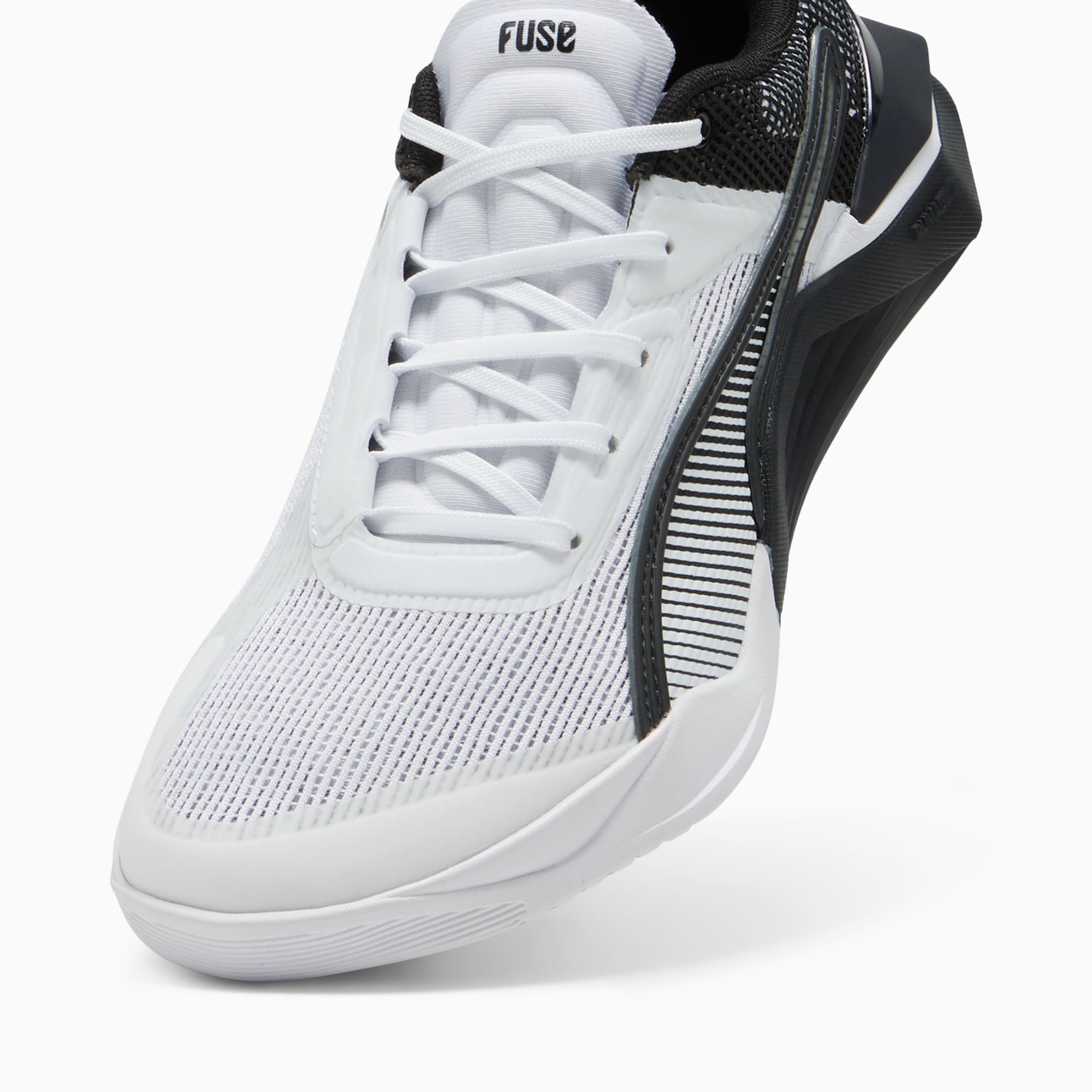 PUMA Fuse 3.0 trainingsschoenen voor Dames, Wit/Zwart