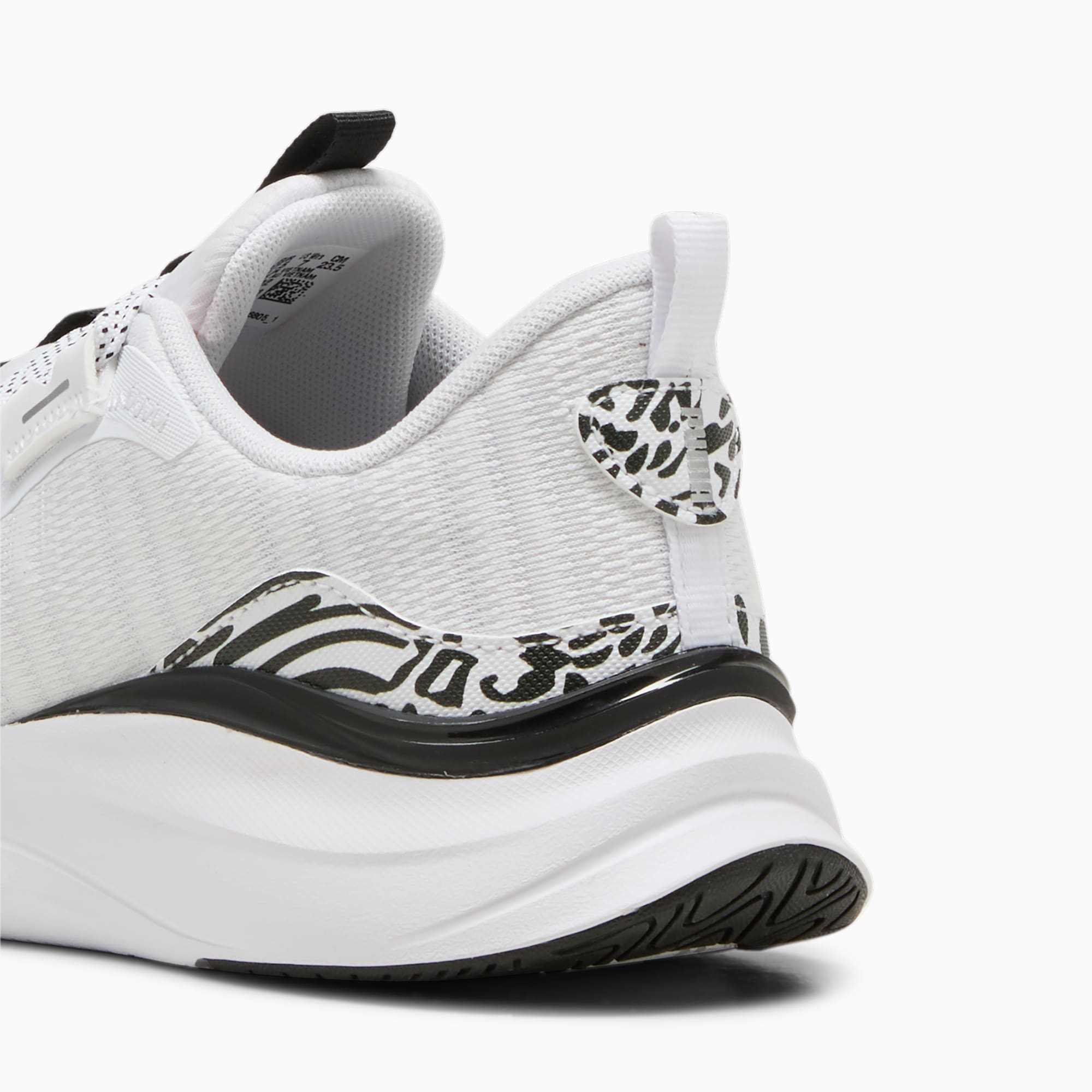 PUMA Softride Harmony Felinefine Women's Running Shoe, White/Black, Size 35,5, Shoes
