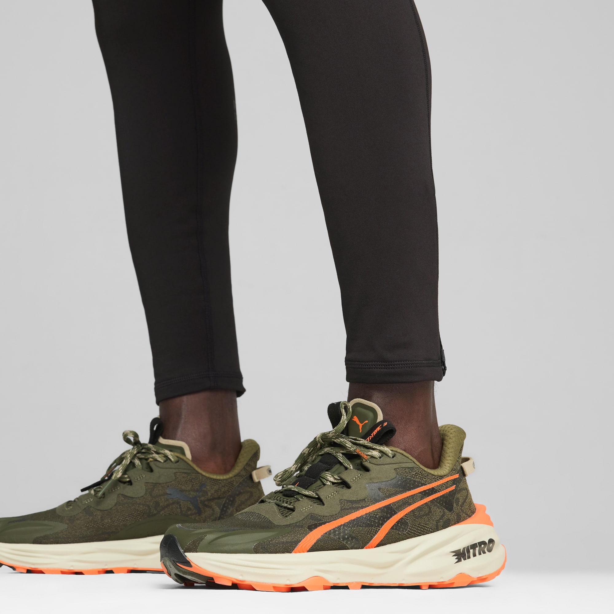 Puma Puma sneaker Dark Olive-Flame Flicker-Desert Dust