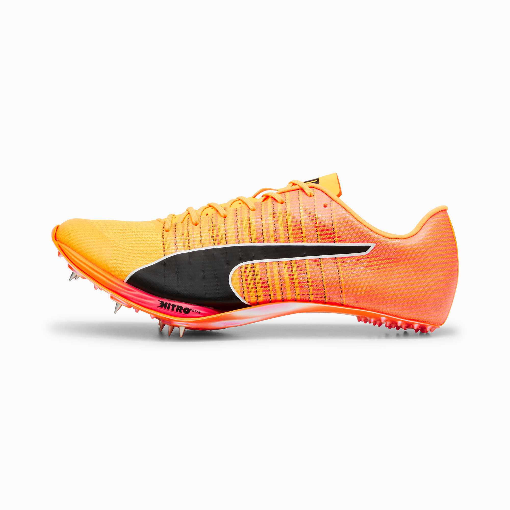 Women's PUMA Evospeed Sprint Nitro™ 2, Sun Stream/Sunset Glow/Black, Size 36, Clothing