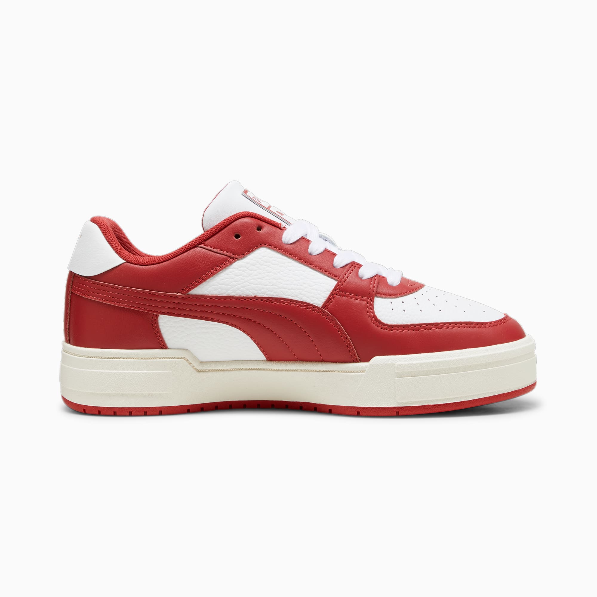 PUMA Chaussure Sneakers CA Pro Classic, Blanc/Rouge
