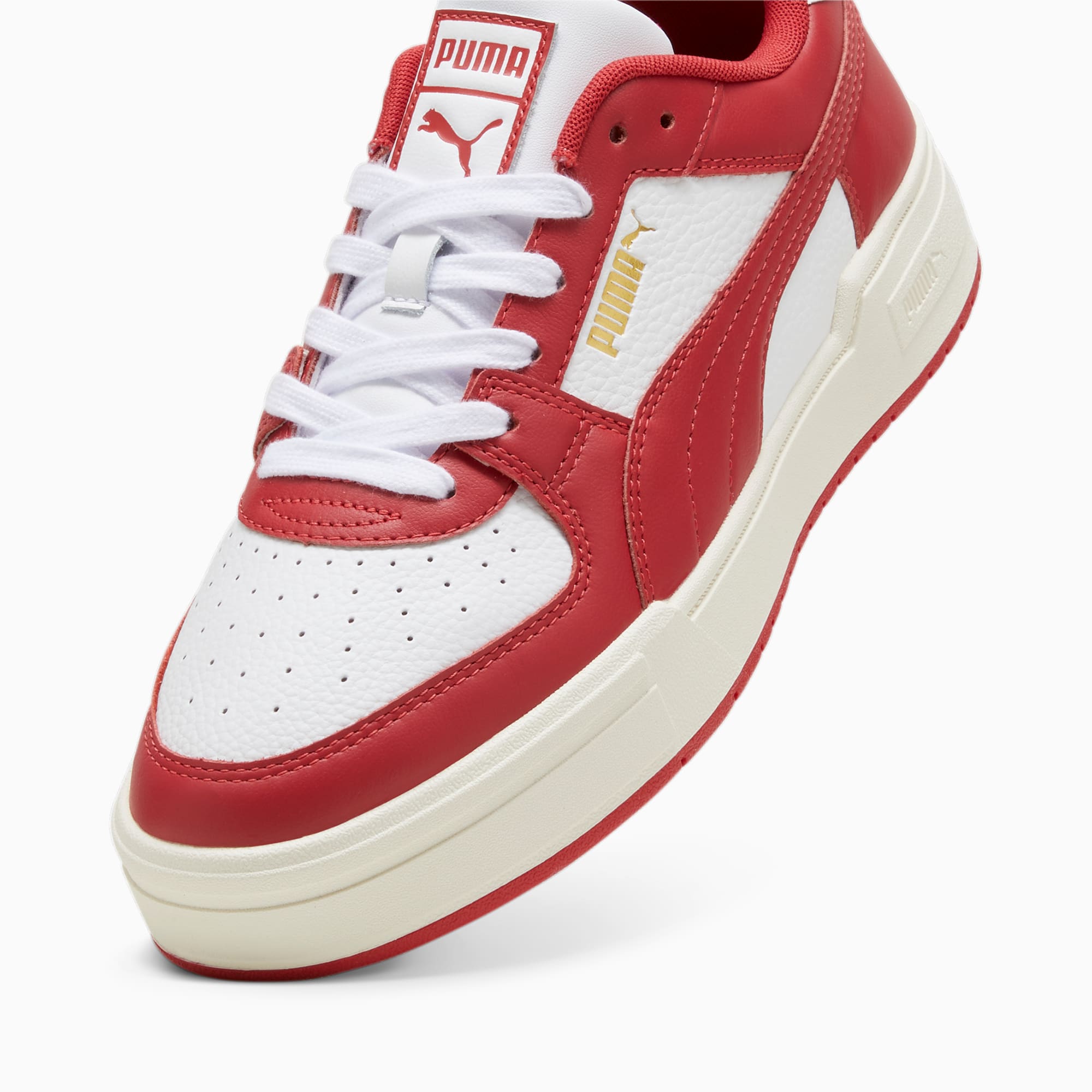 PUMA Chaussure Sneakers CA Pro Classic, Blanc/Rouge