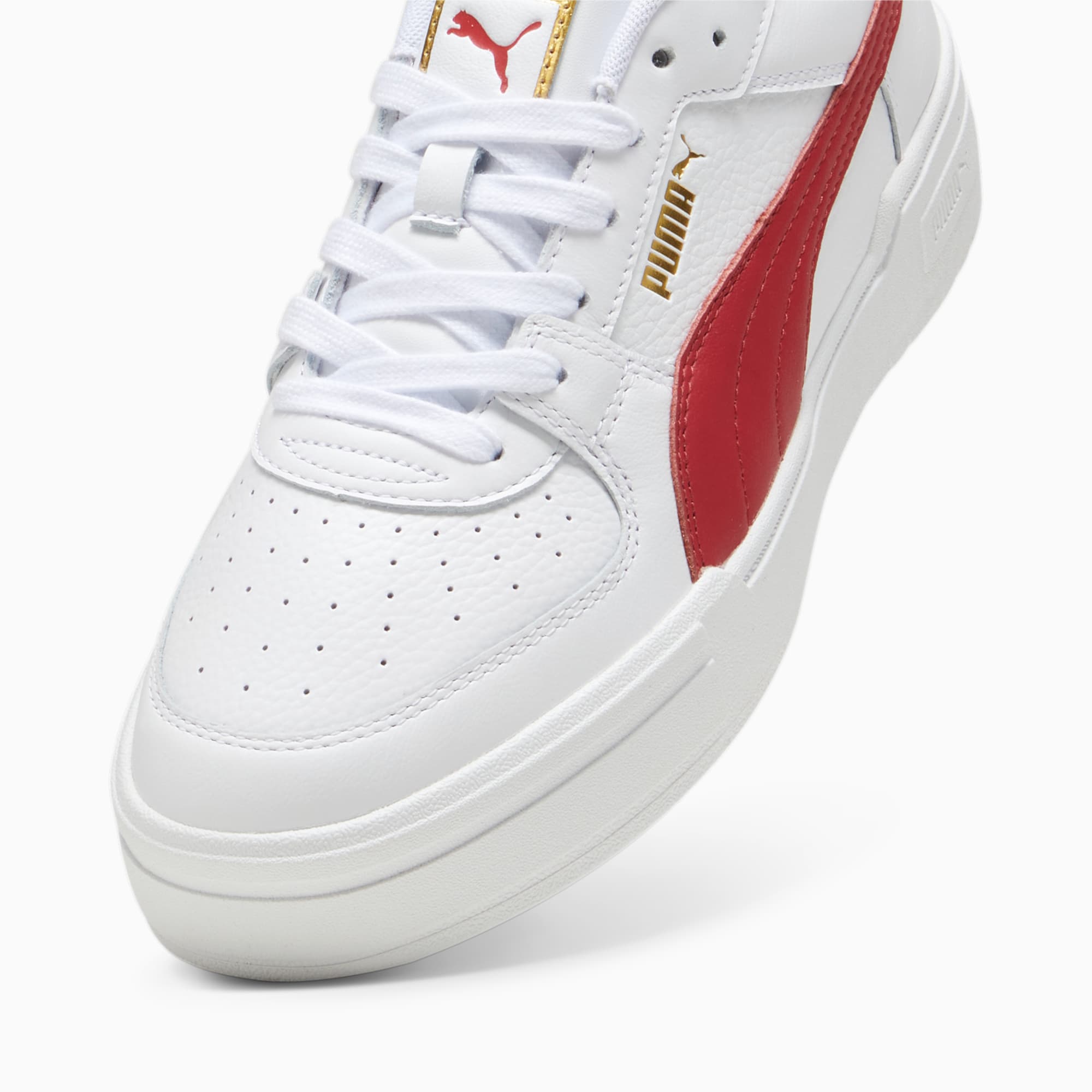 PUMA Chaussure Sneakers CA Pro Classic, Or/Rouge/Blanc