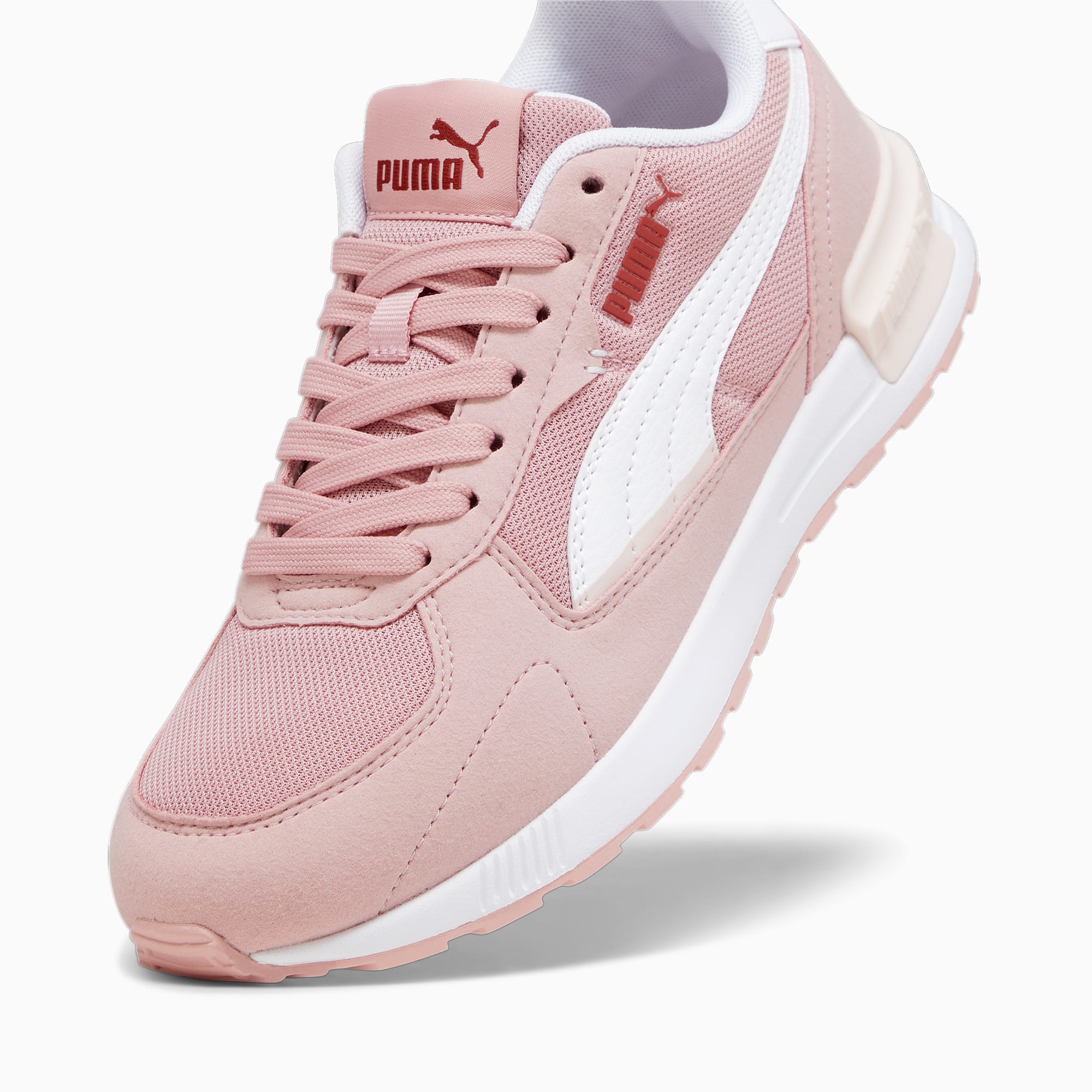 PUMA Graviton sportschoenen voor Dames, Roze/Rood/Wit