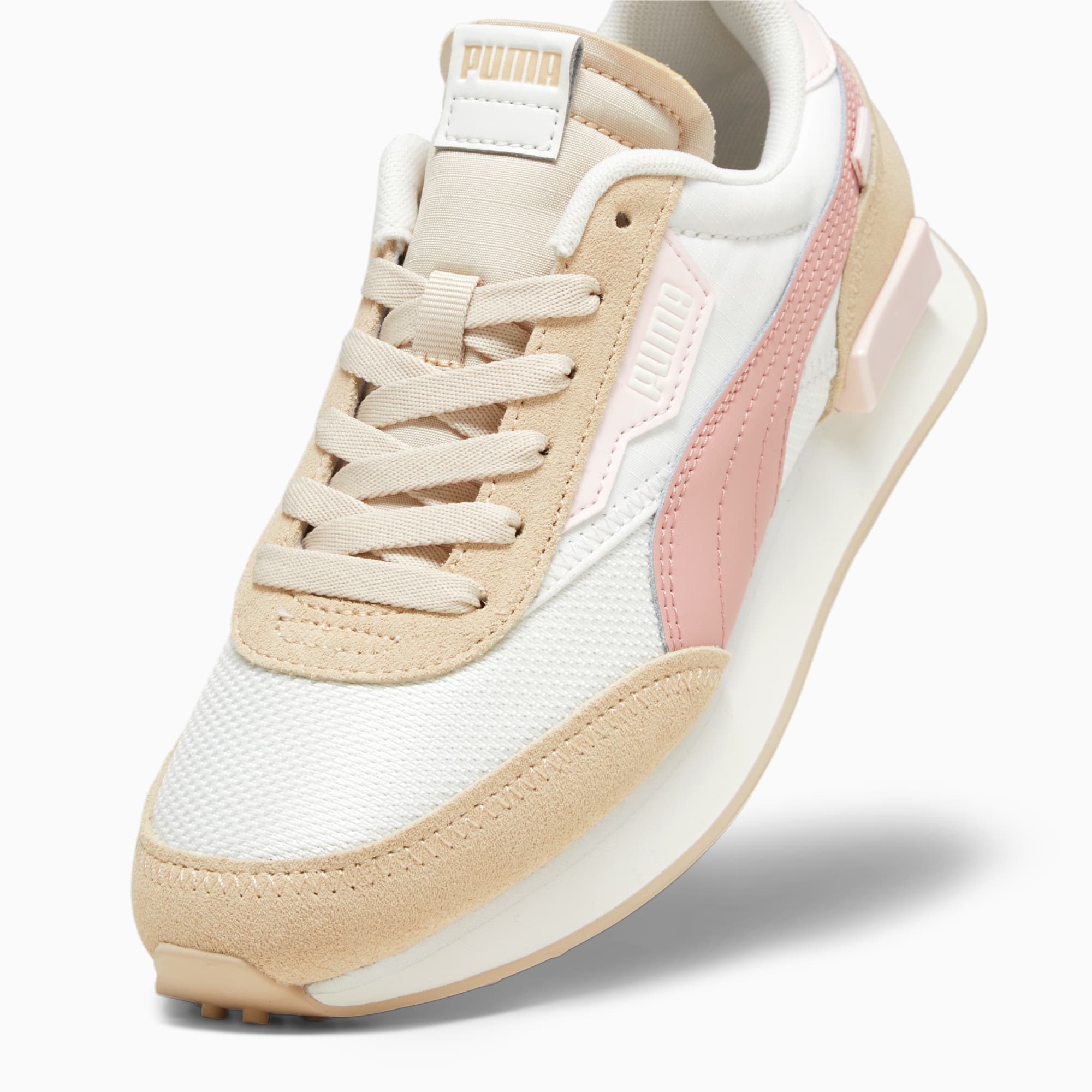 PUMA Future Rider Soft Damen Sneaker, Weiß, Größe: 35.5, Schuhe