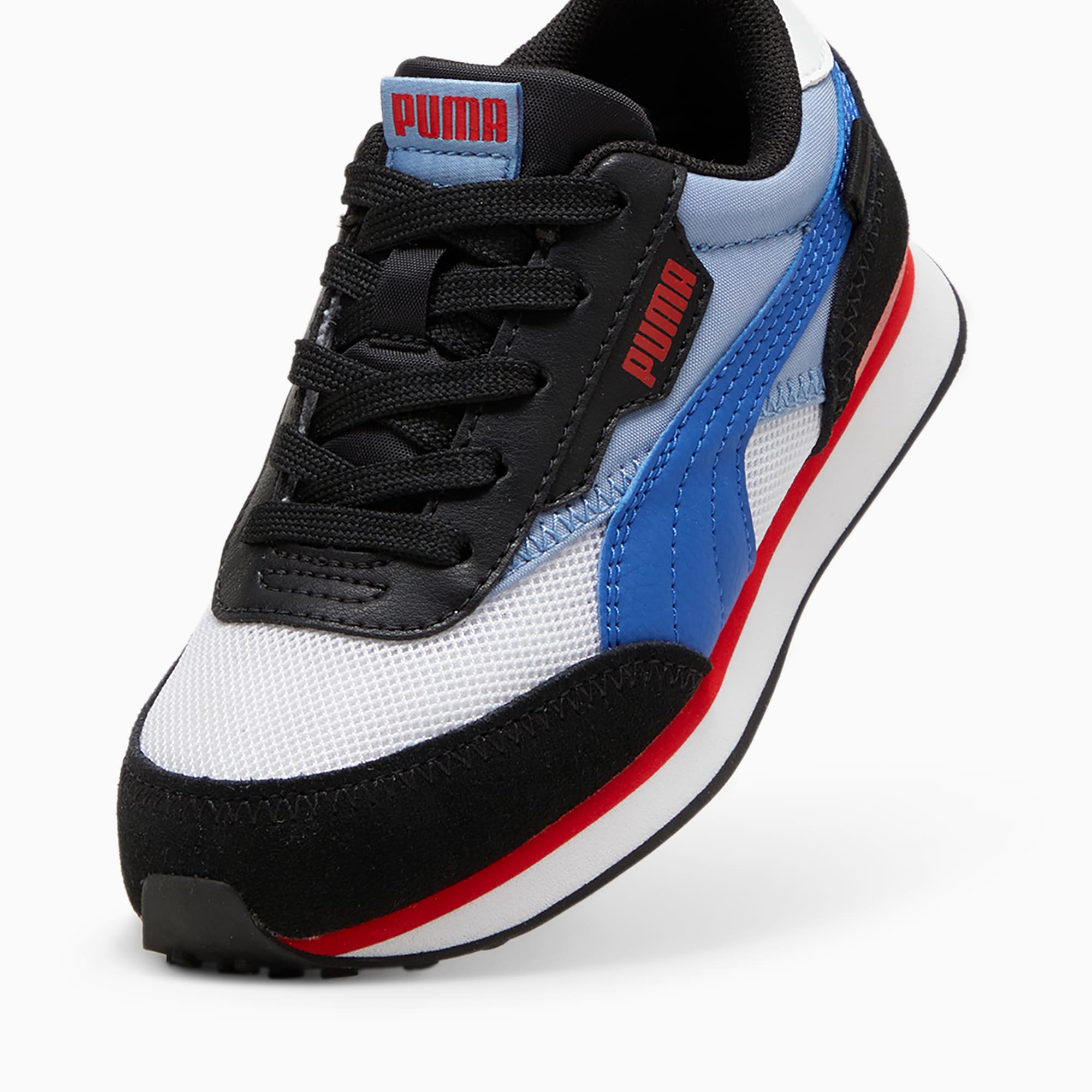 PUMA Future Rider Splash sportschoenen, Wit/Blauw