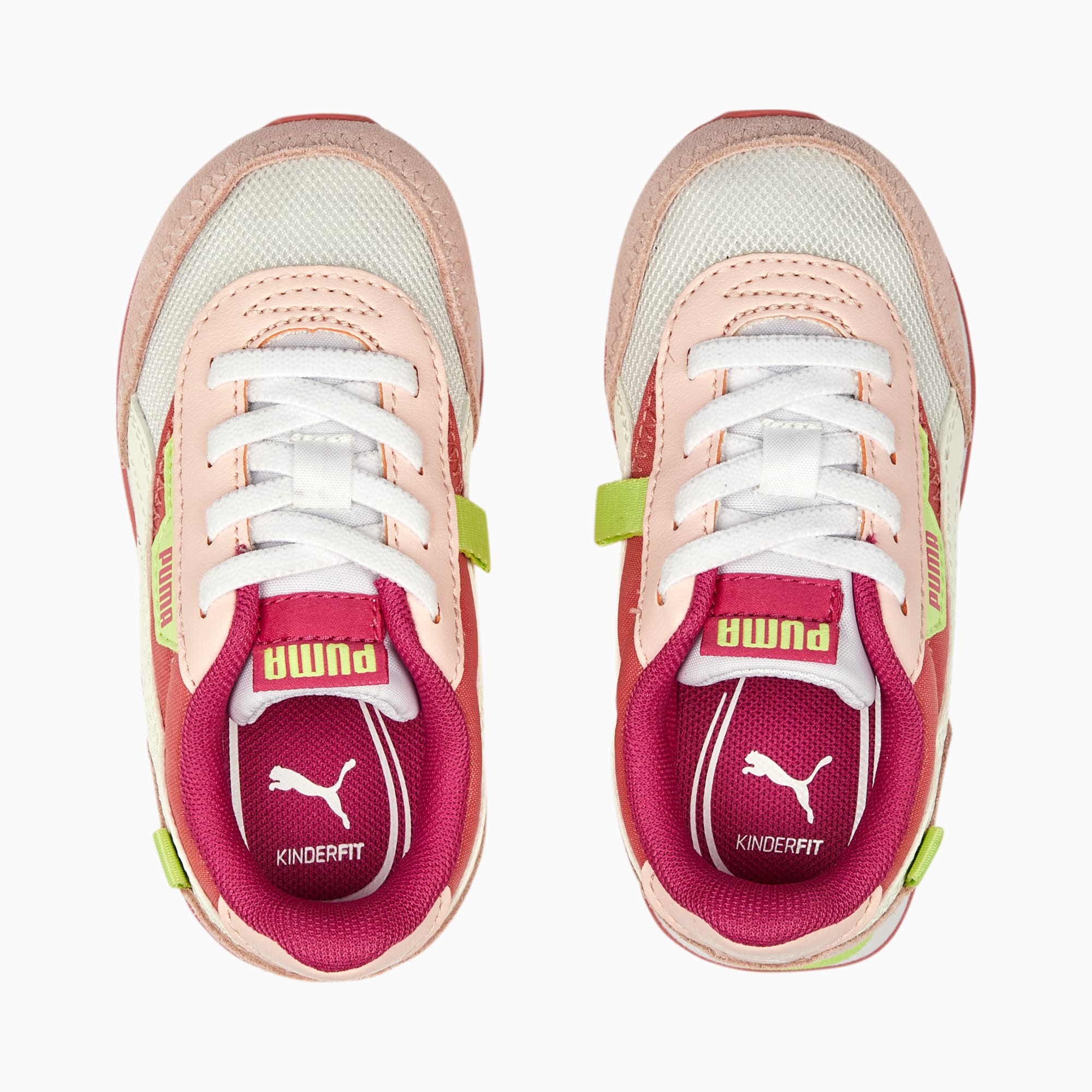 Puma Future Rider Splash Ac Lage sneakers - Meisjes - Roze - Maat 26